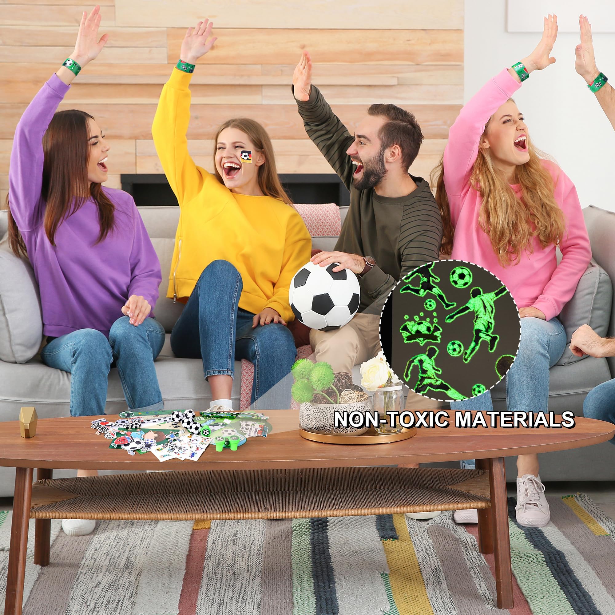 Foto 7 pulgar | Set De Obsequios Para Fiestas Aneco Soccer, 340 Piezas, Con Minilápices Para Tarjetas - Venta Internacional.