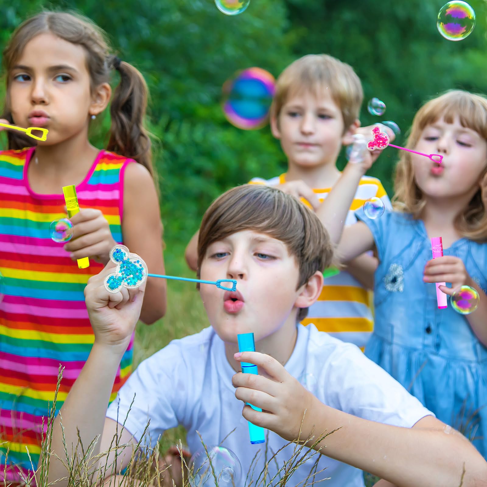 Foto 8 pulgar | Juego De Varitas De Burbujas Con Temática De Ratón Para Fiestas, 24 Unidades, Para Niños - Venta Internacional.