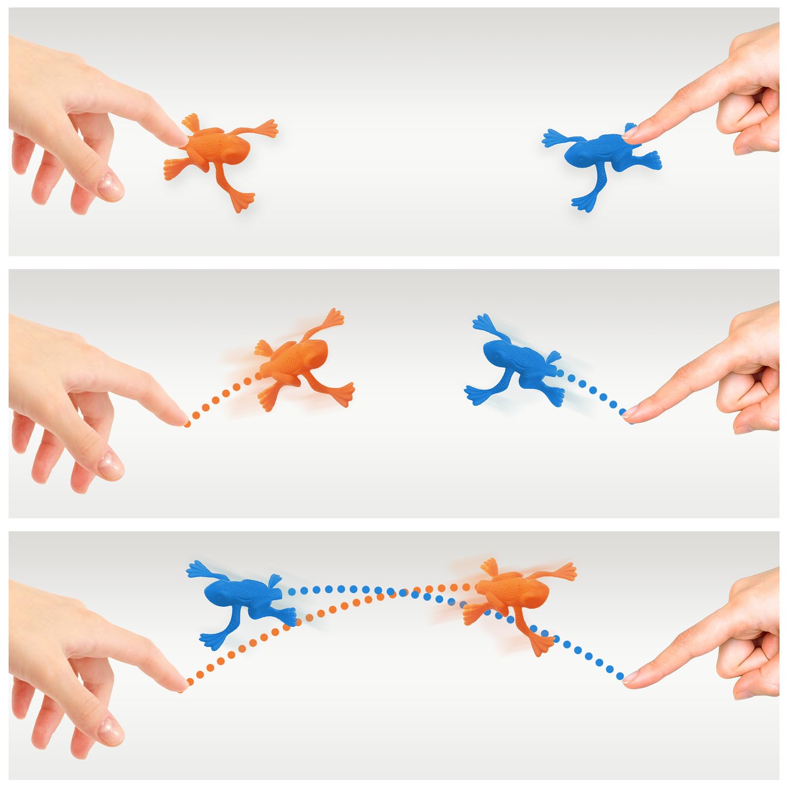 Foto 5 | Toy Artcreativity Jump N Leap Frog, 2 Pulgadas, 144, Paquete Para Niños - Venta Internacional.