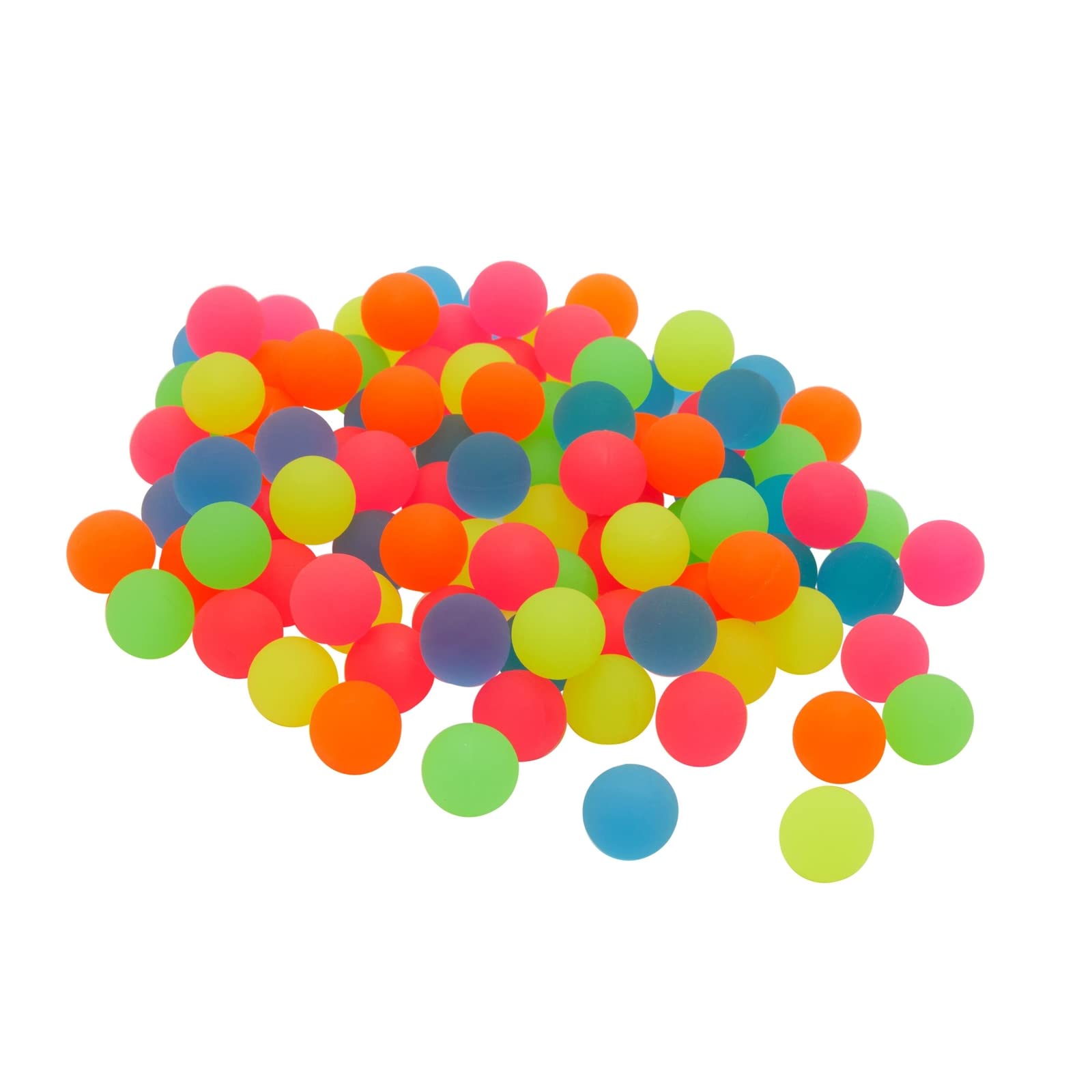 Foto 2 pulgar | Bouncy Balls Juvale 100 Unidades Para Niños, 25 Mm, Goma Neón - Venta Internacional.