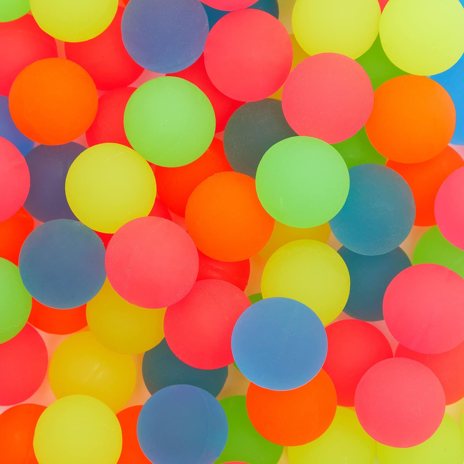 Foto 8 pulgar | Bouncy Balls Juvale 100 Unidades Para Niños, 25 Mm, Goma Neón - Venta Internacional.