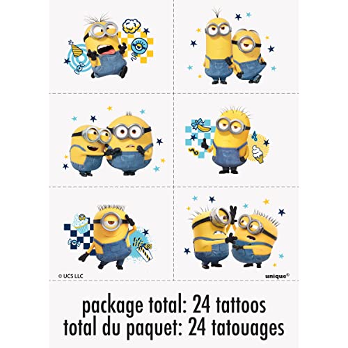 Foto 7 | Paquete De Artículos Para Fiestas Unique Despicable Me Con Bolsas De Botín - Venta Internacional.