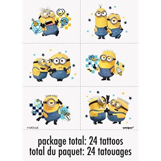 Foto 7 | Paquete De Artículos Para Fiestas Unique Despicable Me Con Bolsas De Botín - Venta Internacional.
