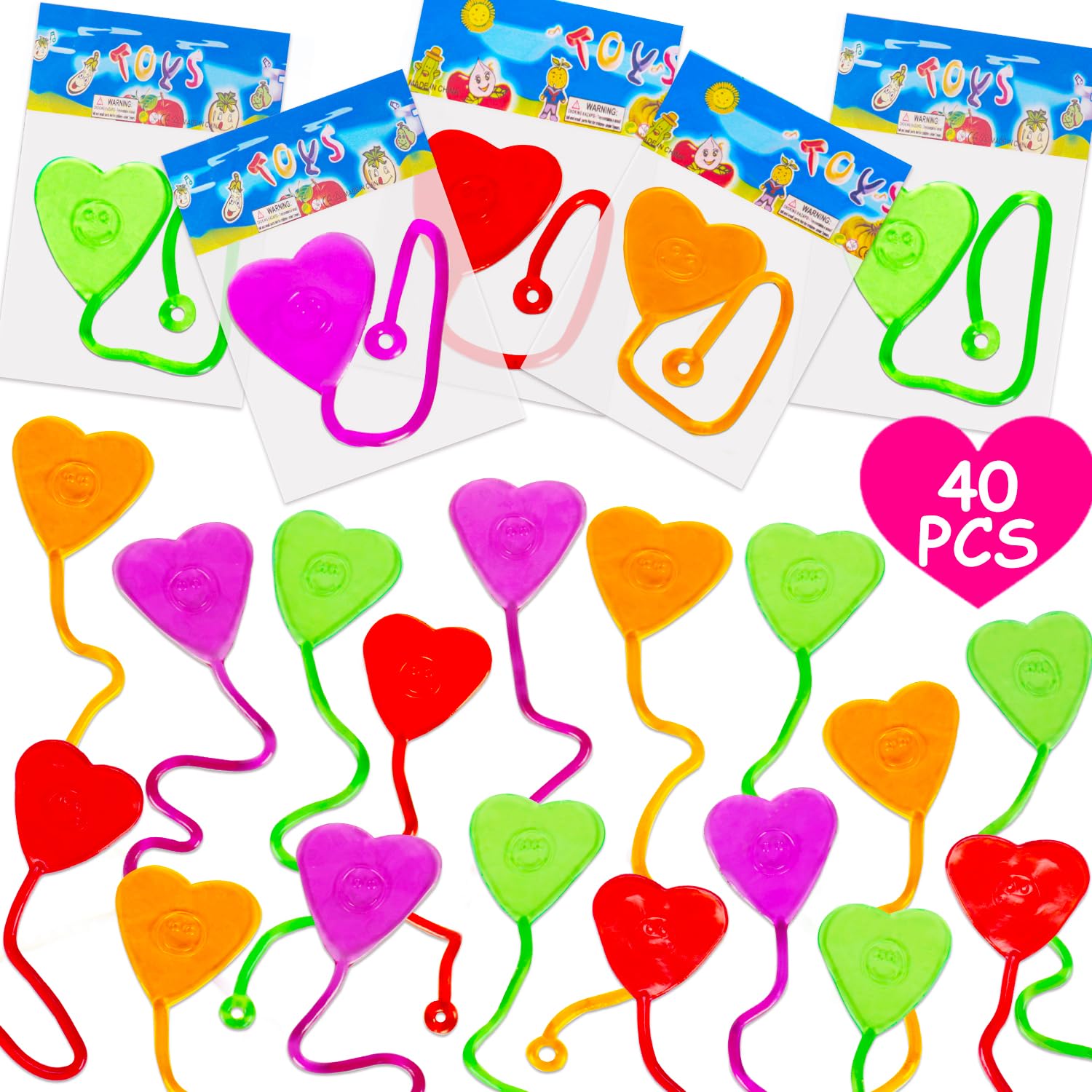 Foto 1 | Sticky Hands Thremhoo Valentine Exchange, Regalo De 40 Unidades Para Niños - Venta Internacional.