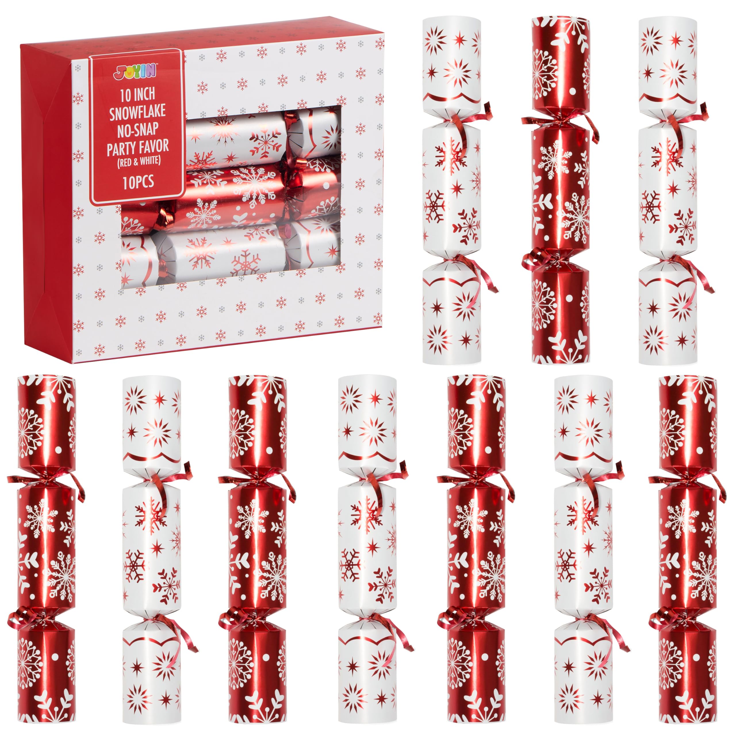 Foto 1 | Table Favor Joyin Christmas No Snap Con Sombrero Y Regalo, 10 Unidades - Venta Internacional.