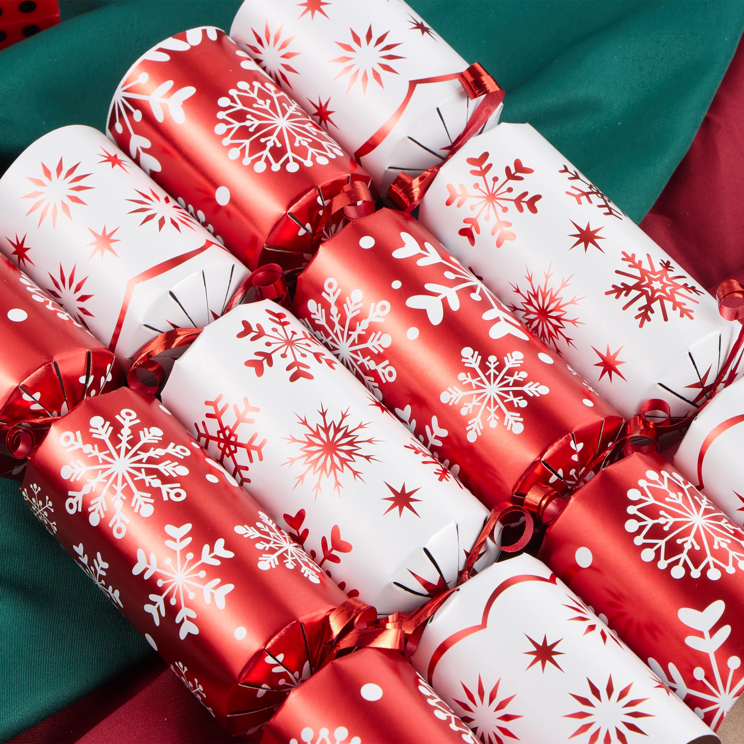 Foto 7 | Table Favor Joyin Christmas No Snap Con Sombrero Y Regalo, 10 Unidades - Venta Internacional.