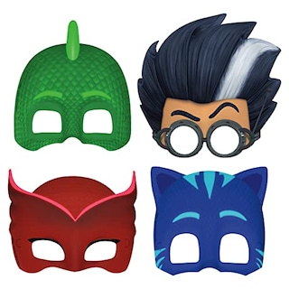 Foto 7 | Paquete Decorativo De Artículos De Fiesta Y Máscaras De Pijama Para 16 Niños - Venta Internacional.