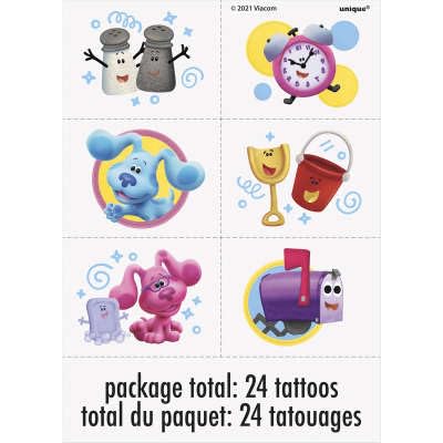 Foto 3 | Paquete De Artículos De Fiesta Blue's Clues Birthday Con 16 Bolsas De Botín - Venta Internacional.