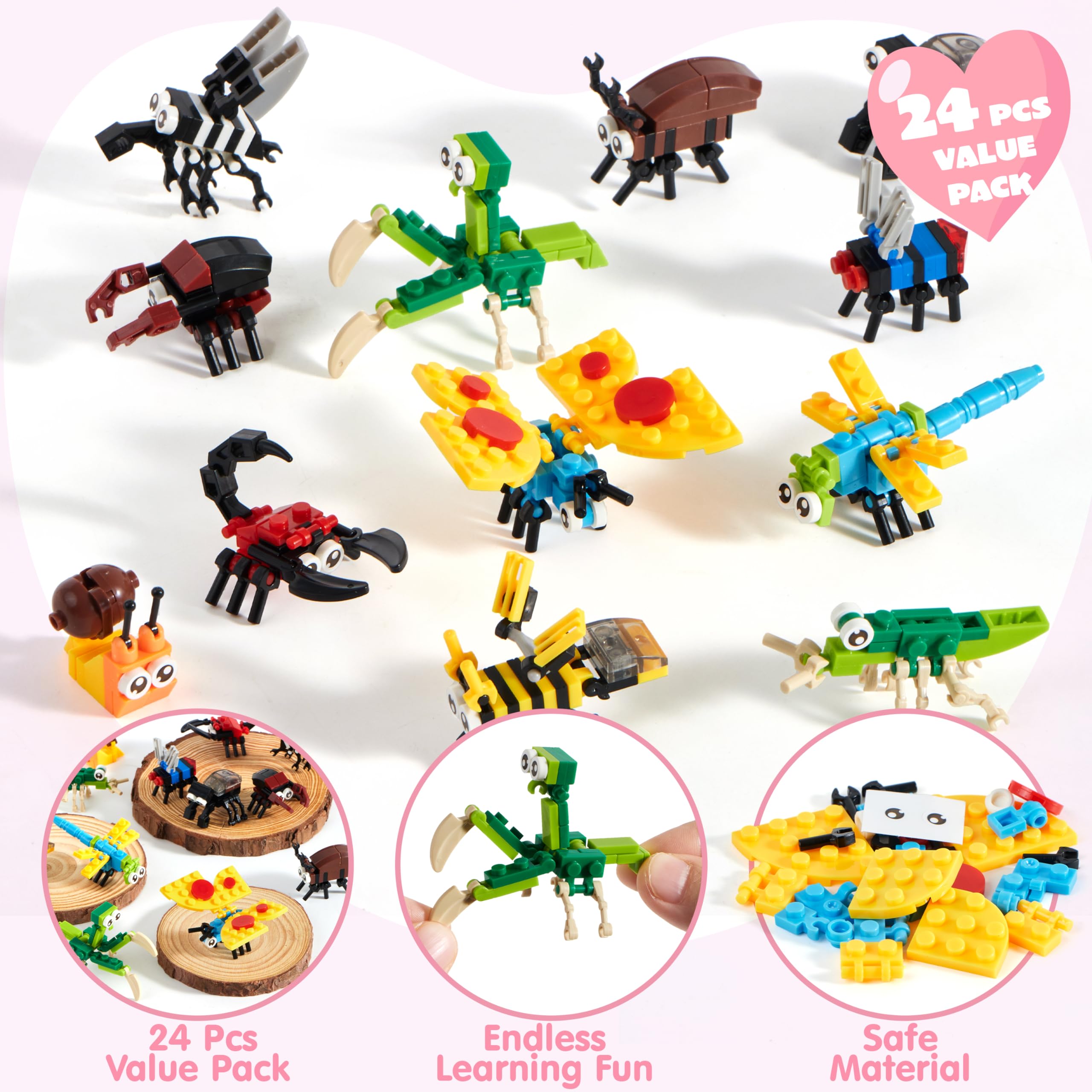 Foto 5 pulgar | Tarjetas De Regalo Para Fiesta De San Valentín Con Construcción, 24 Paquetes Joyin - Venta Internacional.