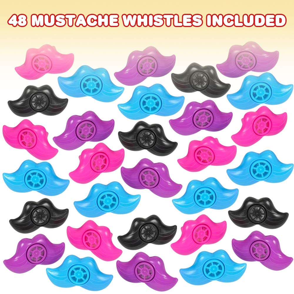 Foto 3 pulgar | Noise Maker Whistles Artcreativity Bigote Lip Kids X48 - Venta Internacional.