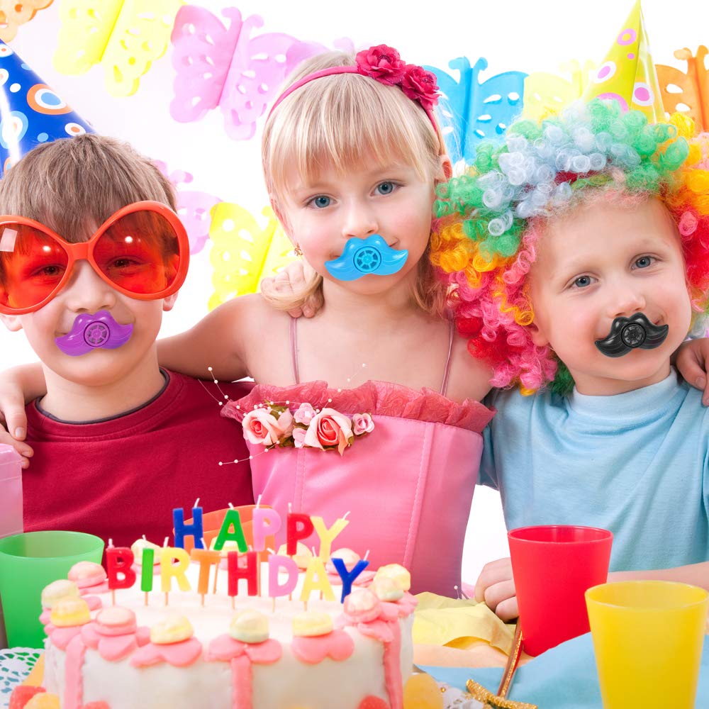 Foto 7 pulgar | Noise Maker Whistles Artcreativity Bigote Lip Kids X48 - Venta Internacional.