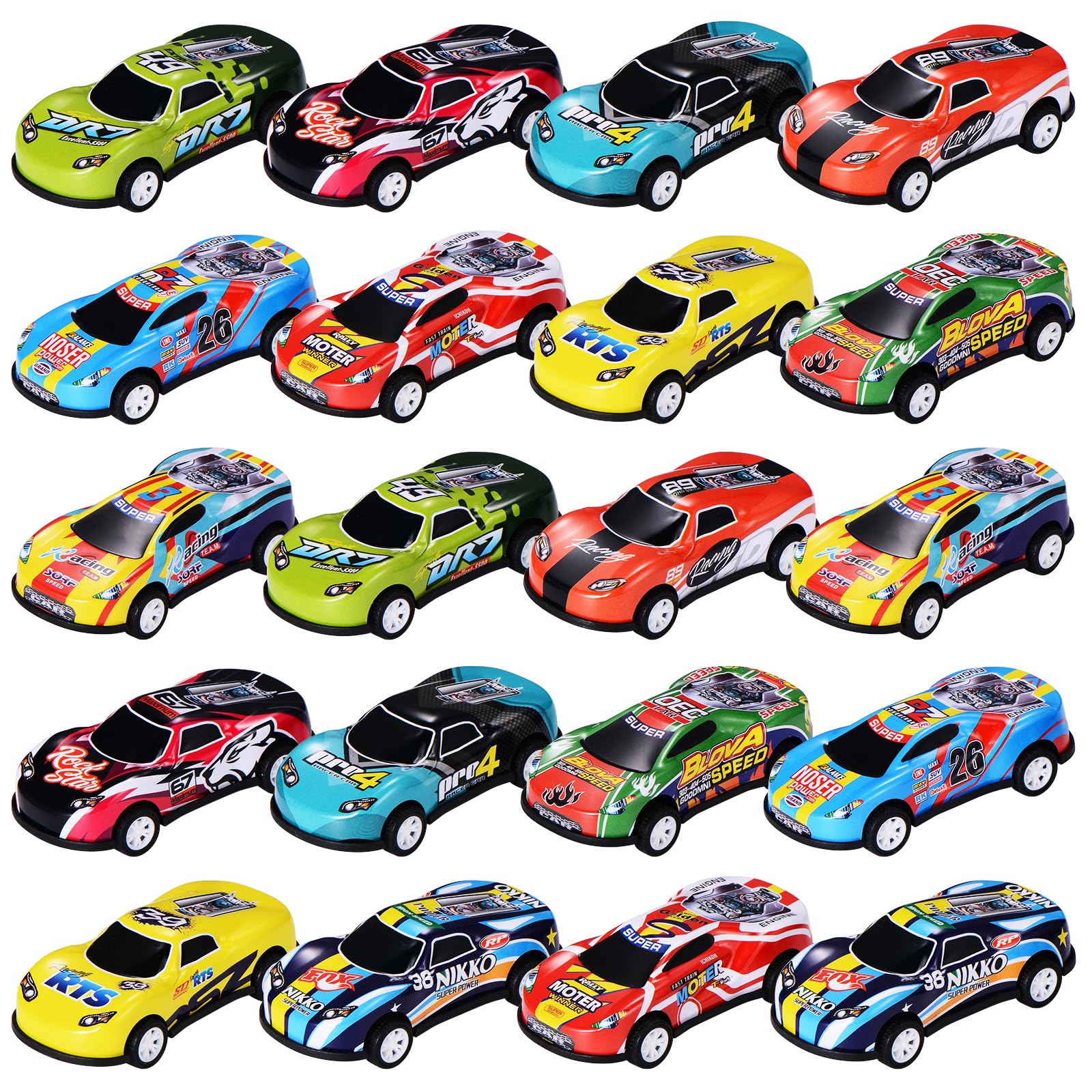 Foto 2 pulgar | Toy Cars Beestech, Con Cierre Retráctil De Metal, 8,6 Cm, 20 Unidades, Para Niños - Venta Internacional.