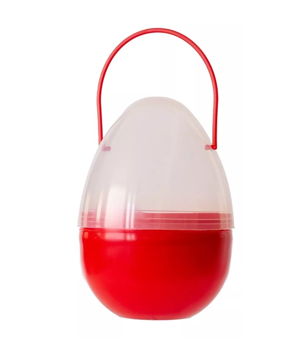 Foto 4 pulgar | Dulceros Huevo Gigante de Plástico Belug 21 cm 10 Piezas Multicolor