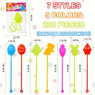 Foto 2 | Cesta De Pascua Stuffers Wondrus Sticky Hands, Paquete De 200 Unidades Para Niños - Venta Internacional.