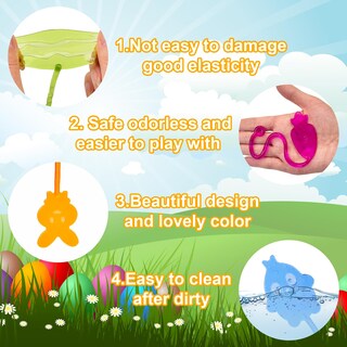 Foto 5 | Cesta De Pascua Stuffers Wondrus Sticky Hands, Paquete De 200 Unidades Para Niños - Venta Internacional.