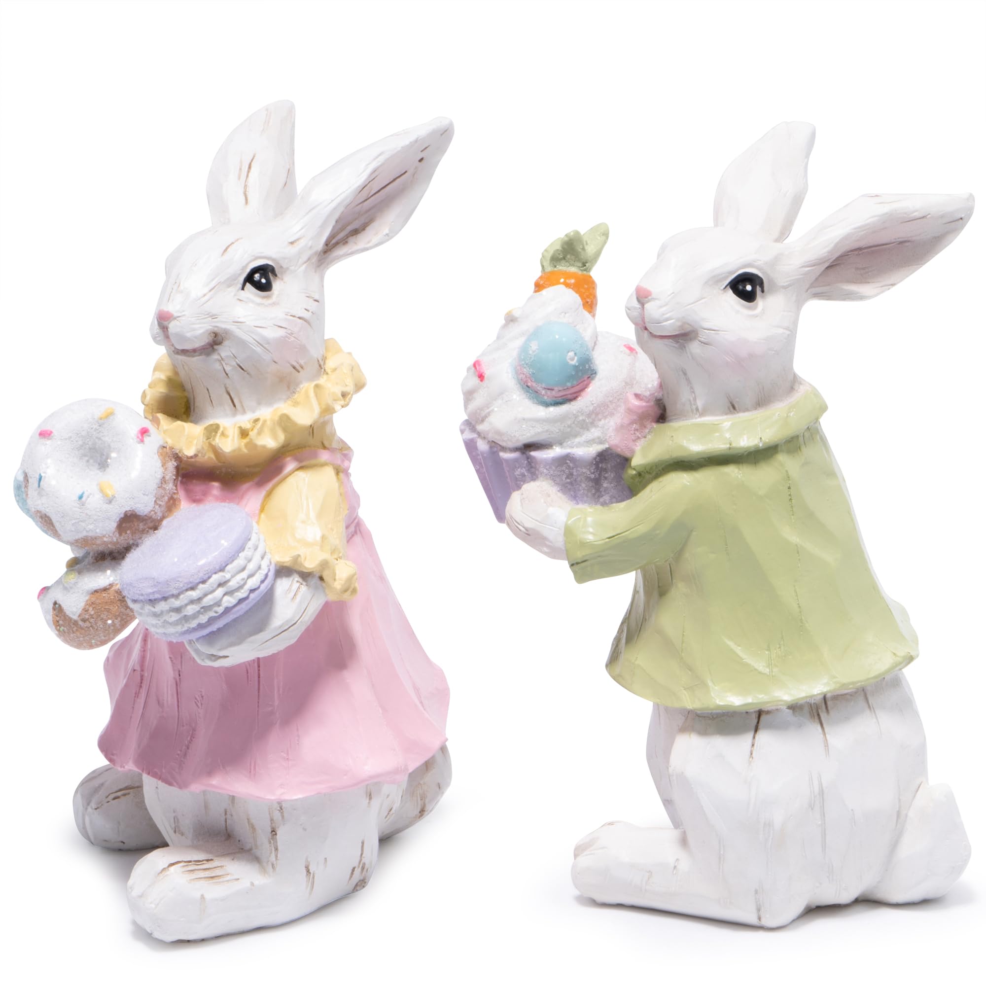 Foto 7 pulgar | Set De Figuras Con Forma De Conejo De Pascua Hodao, 12,5 Cm, Decoración Con Forma De Conejo - Venta Internacional.
