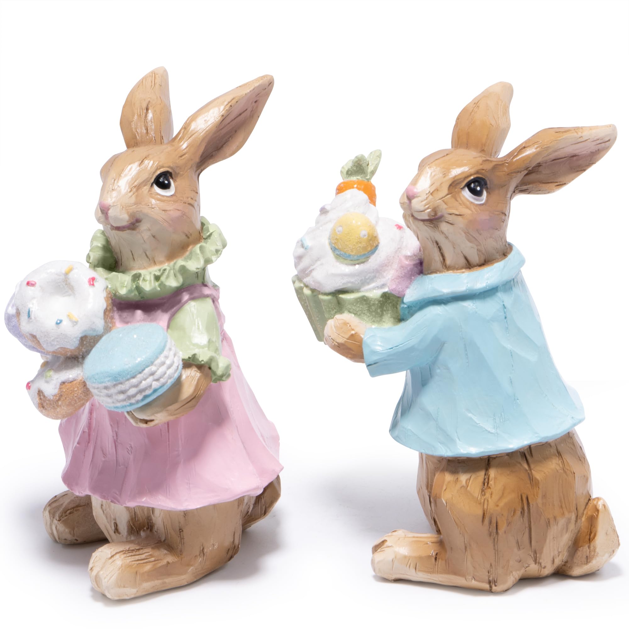 Foto 6 | Set De Figuras Con Forma De Conejo De Pascua Hodao, 12,5 Cm, Decoración Con Forma De Conejo - Venta Internacional.