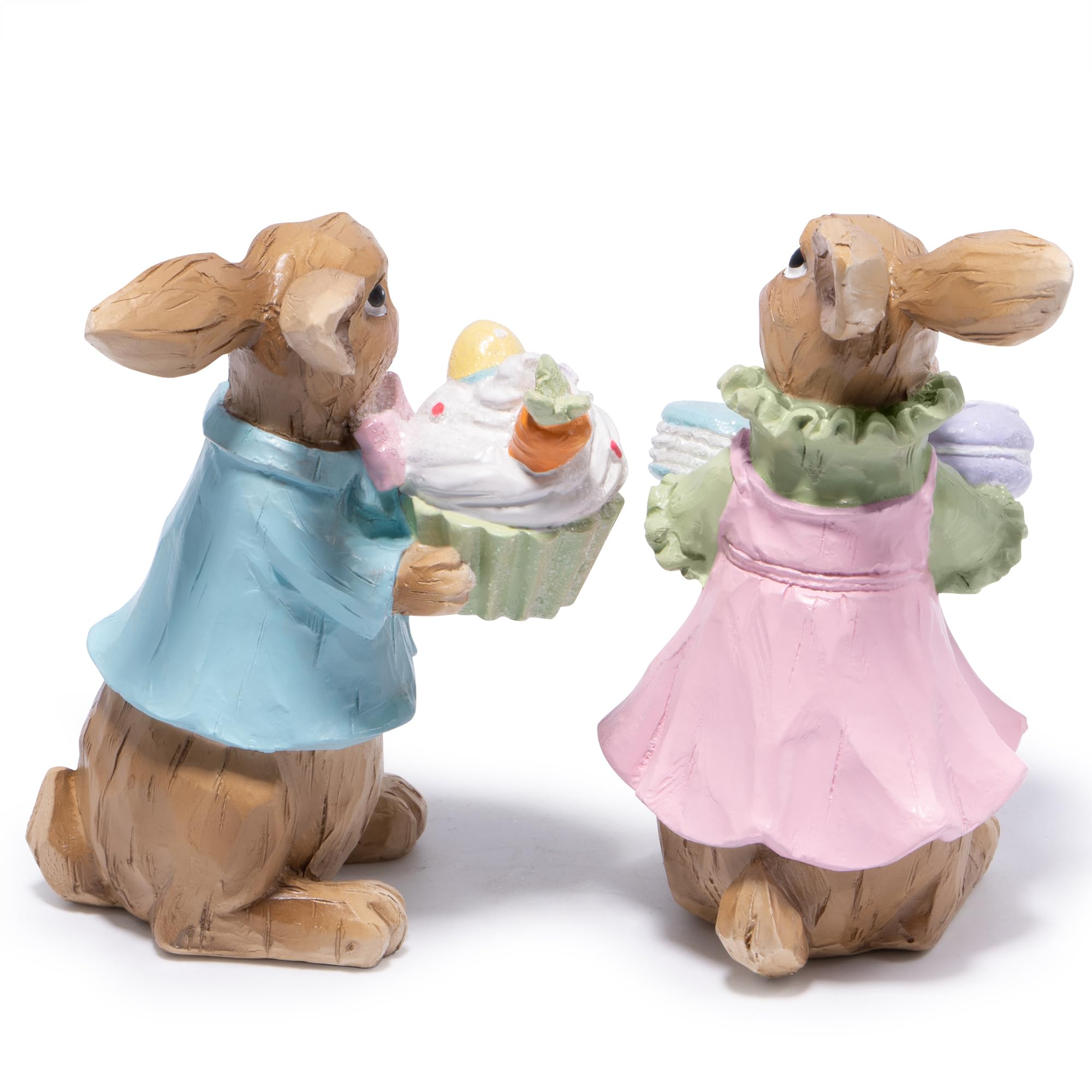 Foto 7 | Set De Figuras Con Forma De Conejo De Pascua Hodao, 12,5 Cm, Decoración Con Forma De Conejo - Venta Internacional.