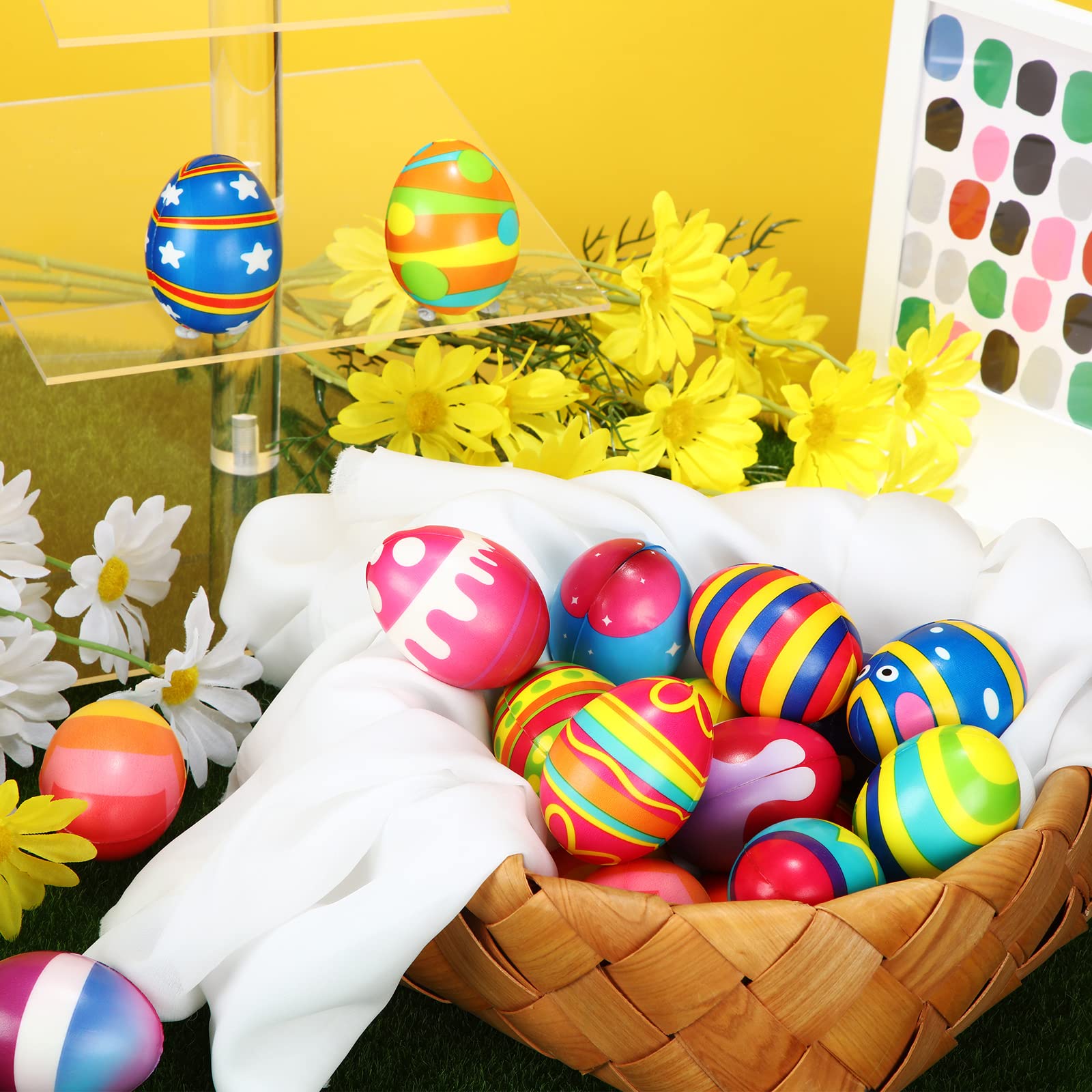 Foto 8 pulgar | Huevo De Pascua Skylety De Stress Balls, 6 Cm, 20 Unidades - Venta Internacional.