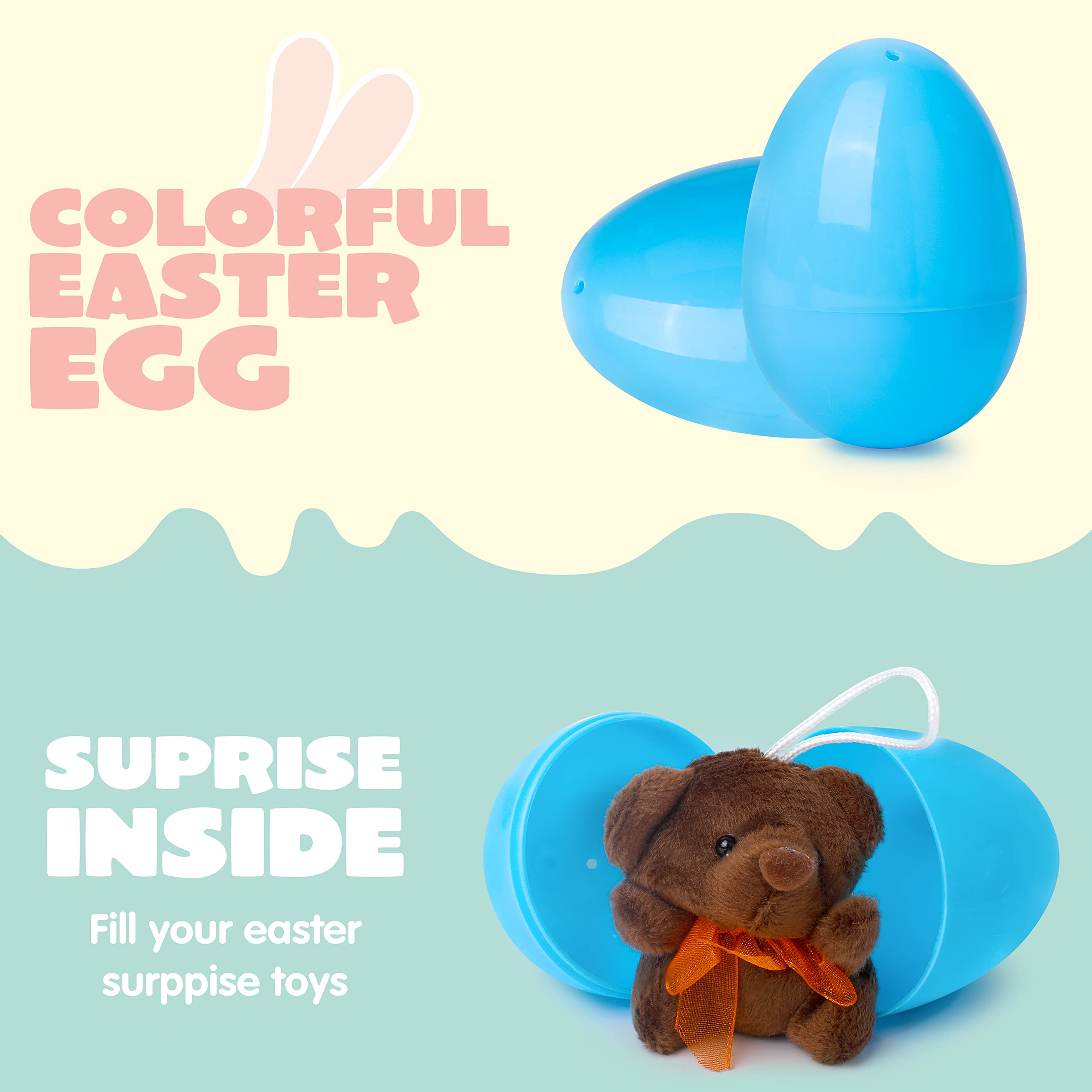 Foto 5 pulgar | Pequeños Muñecos De Peluche Joyin Con Huevos De Pascua Prellenados - Venta Internacional.