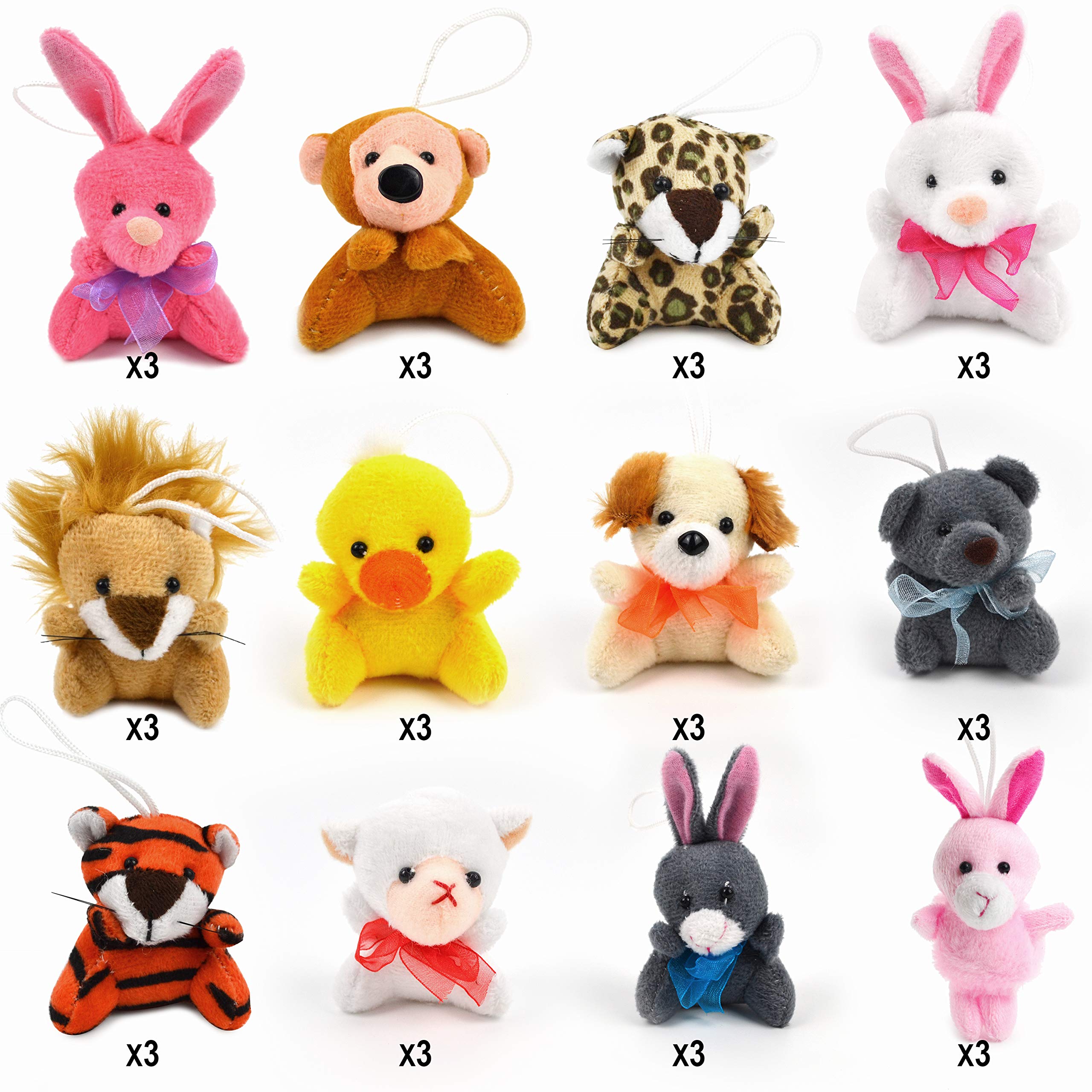 Foto 8 pulgar | Huevos De Pascua Rellenos Con Juguetes De Animales De Peluche Joyin, 36 Unidades Para Niños - Venta Internacional.