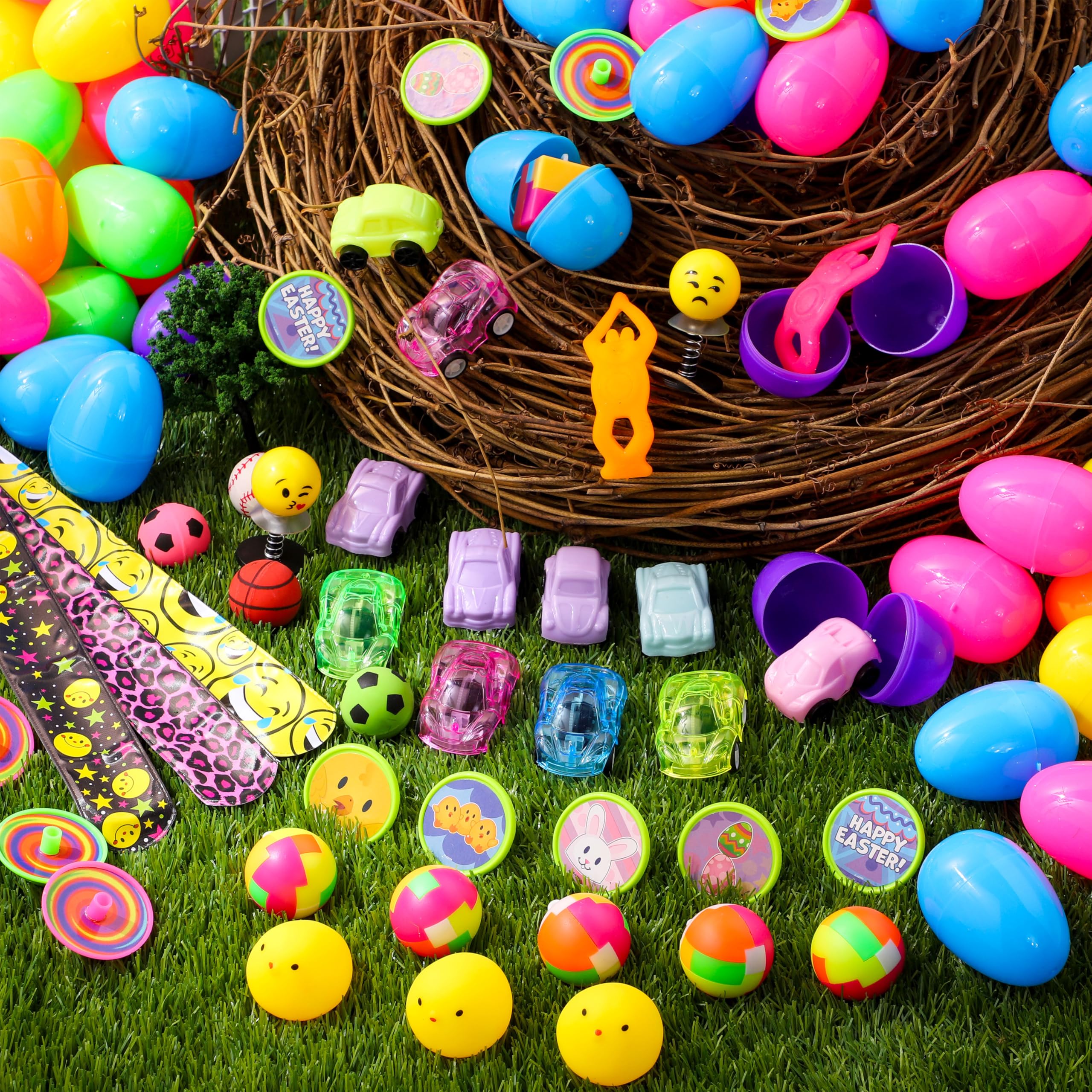 Foto 8 pulgar | Huevos De Pascua Precargados Joyin, 144 Unidades, Con Varios Juguetes - Venta Internacional.