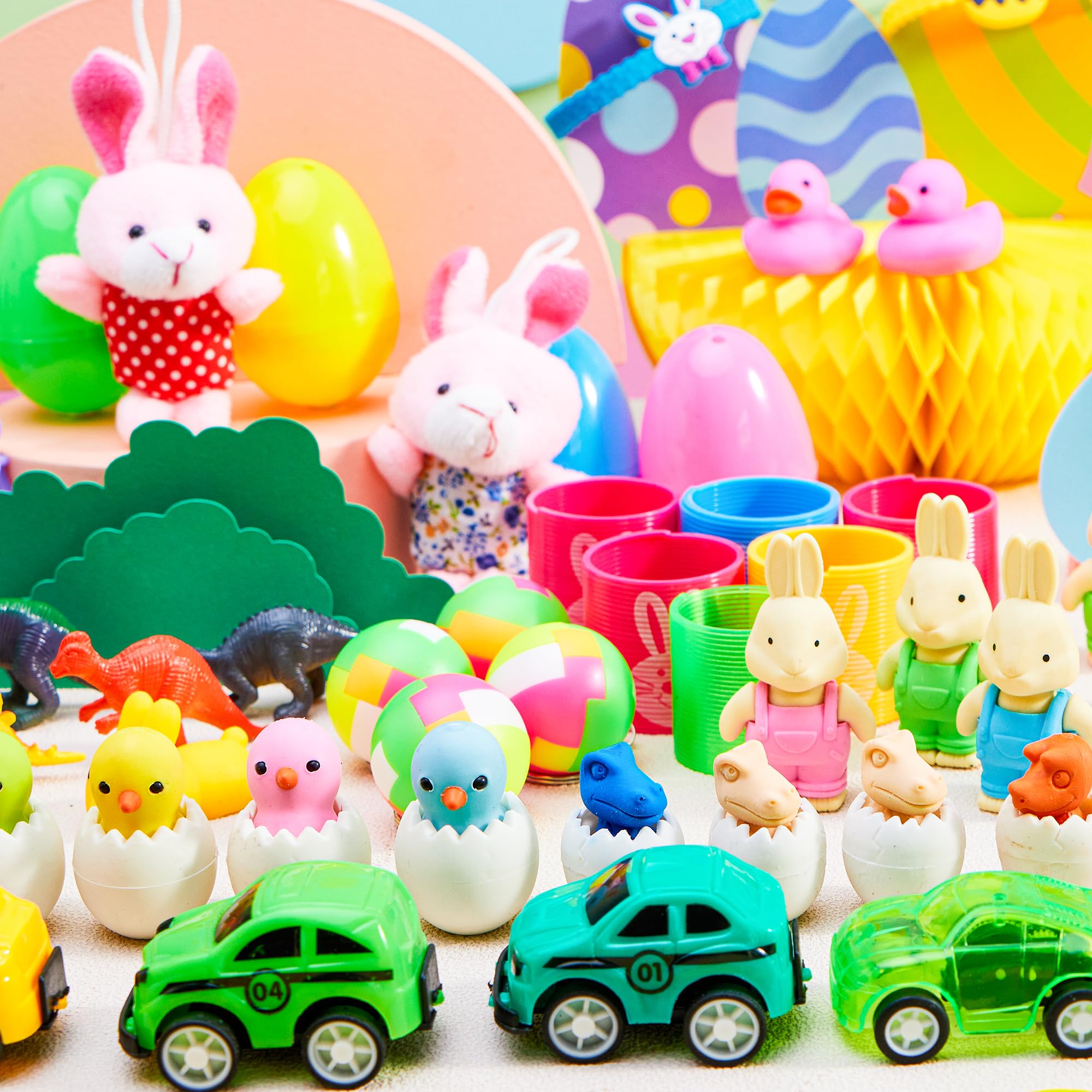 Foto 7 pulgar | Huevos De Pascua Precargados Joyin, 100 Unidades, Con Juguetes Y Pegatinas - Venta Internacional.