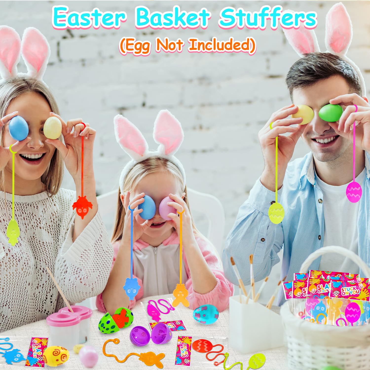 Foto 6 pulgar | Easter Basket Stuffers Leetous Sticky Hands, Paquete De 42 Unidades Para Niños - Venta Internacional.