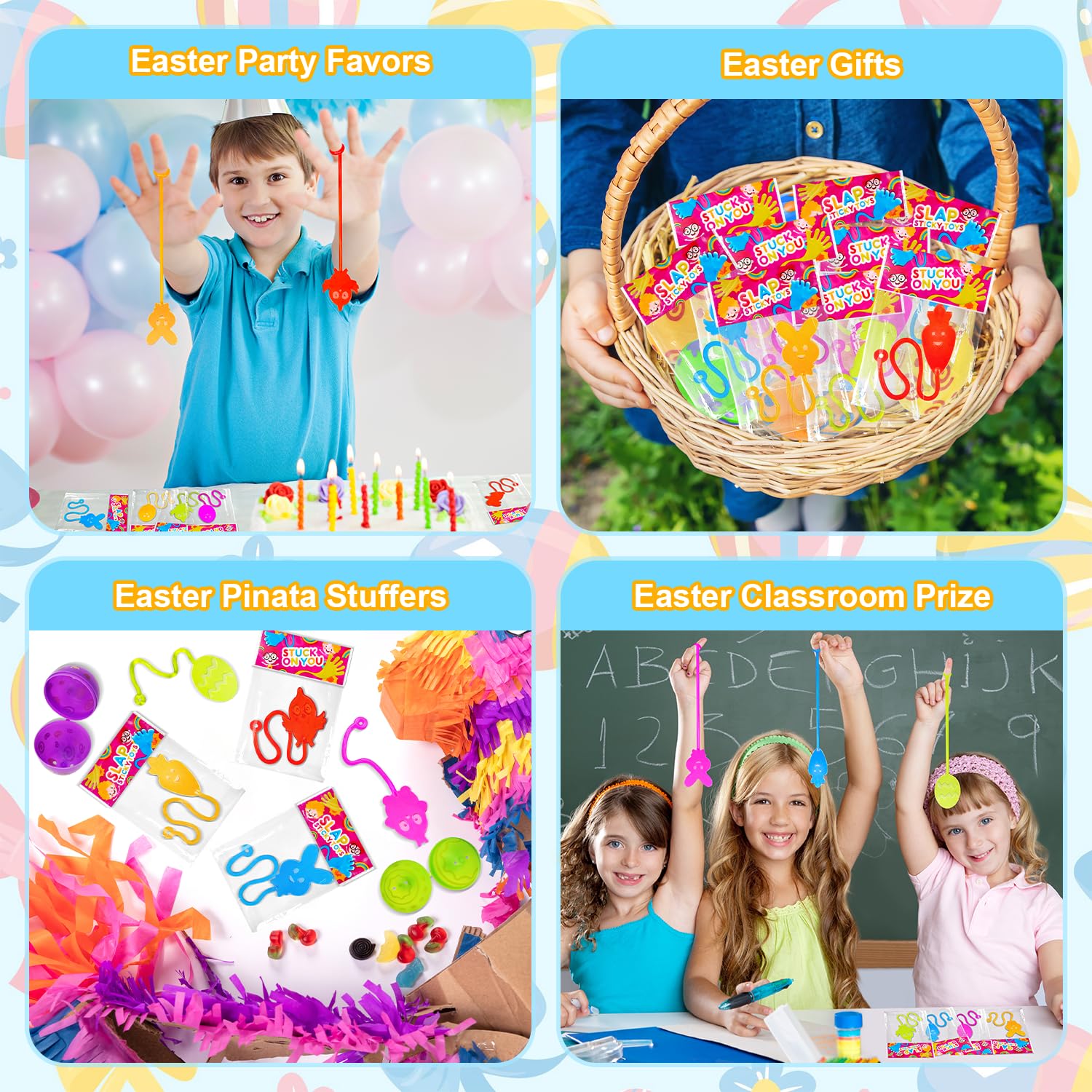 Foto 7 pulgar | Easter Basket Stuffers Leetous Sticky Hands, Paquete De 42 Unidades Para Niños - Venta Internacional.