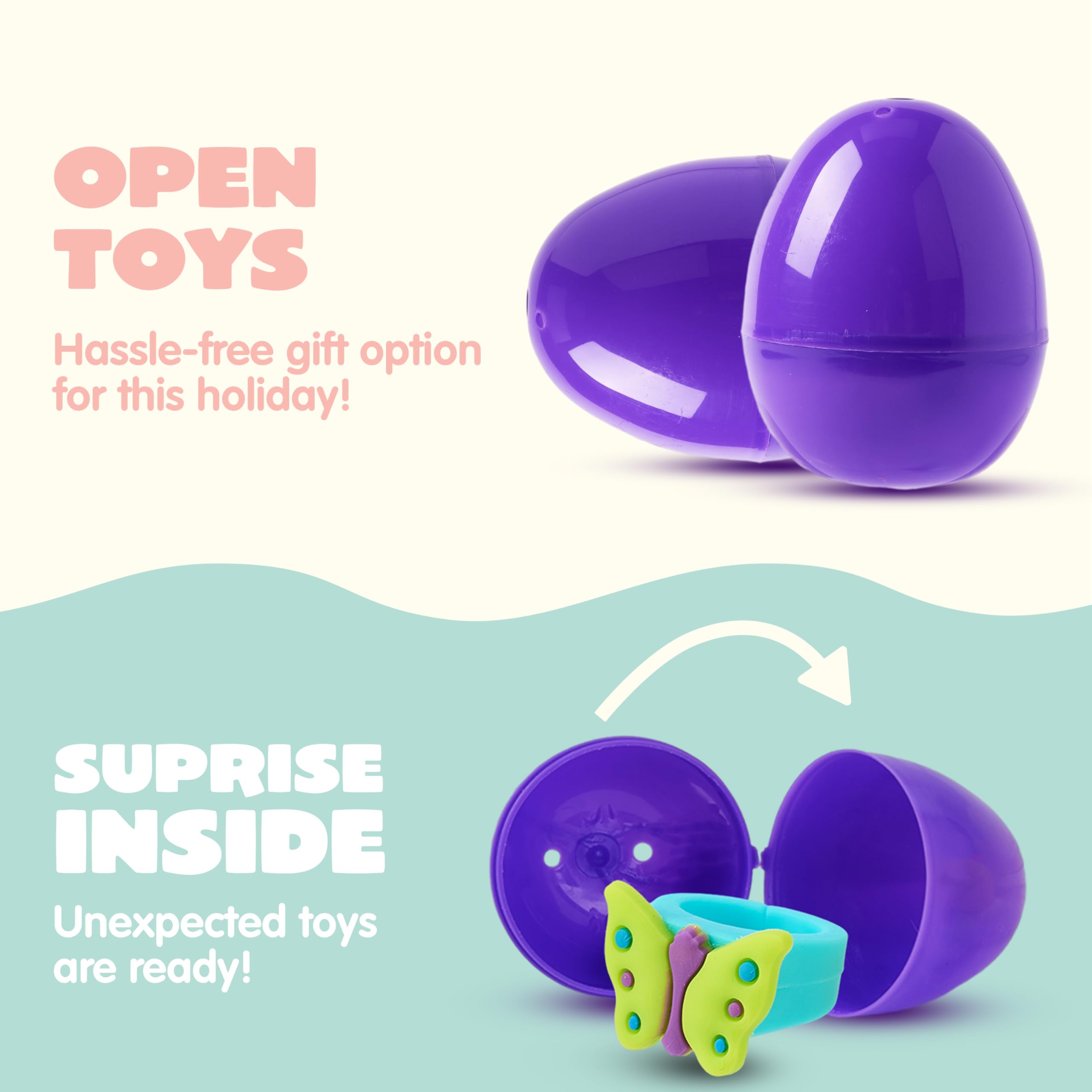 Foto 5 pulgar | Huevos De Pascua Precargados Joyin, 120 Unidades, Con Juguetes Y Pegatinas En El Interior - Venta Internacional.