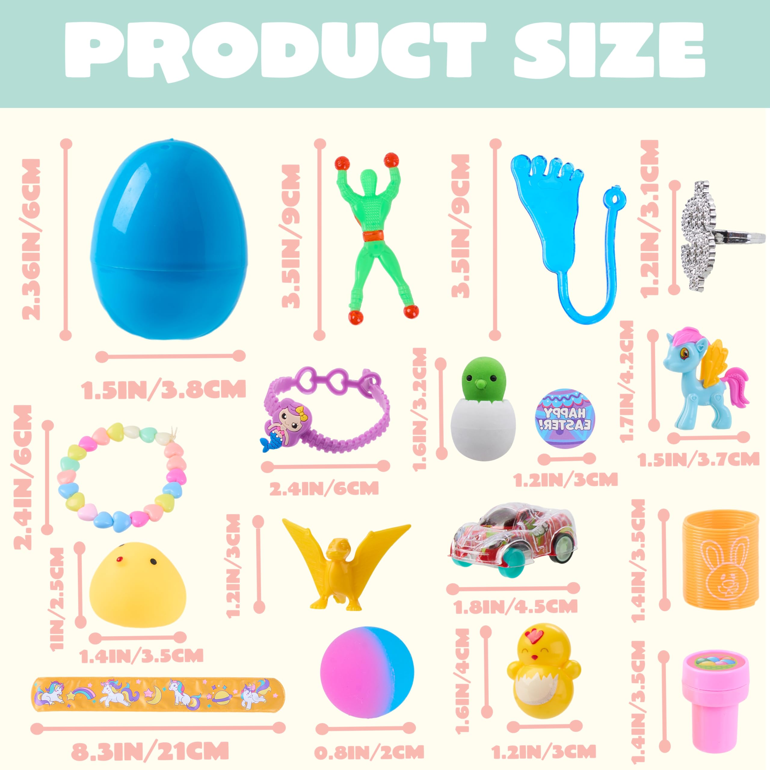 Foto 6 pulgar | Huevos De Pascua Precargados Joyin, 120 Unidades, Con Juguetes Y Pegatinas En El Interior - Venta Internacional.