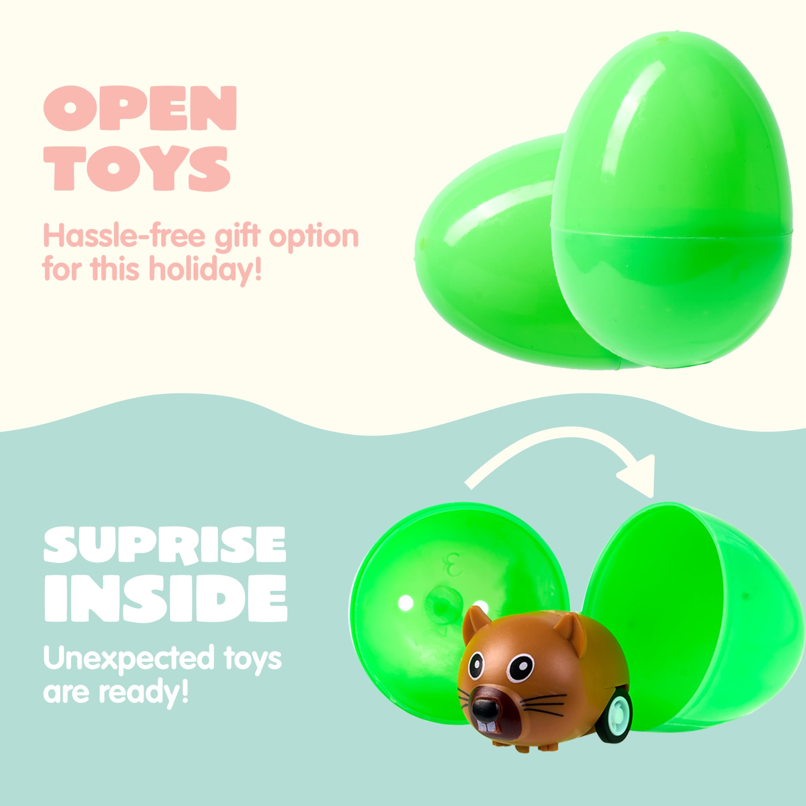 Foto 4 | Huevos De Pascua Precargados Joyin, 160 Unidades, Con Varios Juguetes - Venta Internacional.