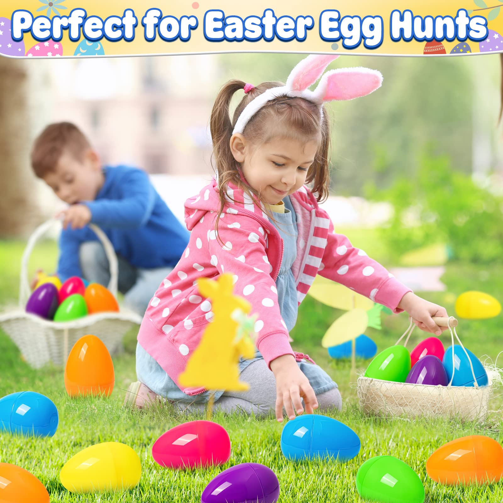 Foto 5 pulgar | Huevos De Pascua Gigantes Baingesk De 6 Pulgadas, 24 Unidades, Para Cazar Con Caramelos Y Juguetes - Venta Internaciona