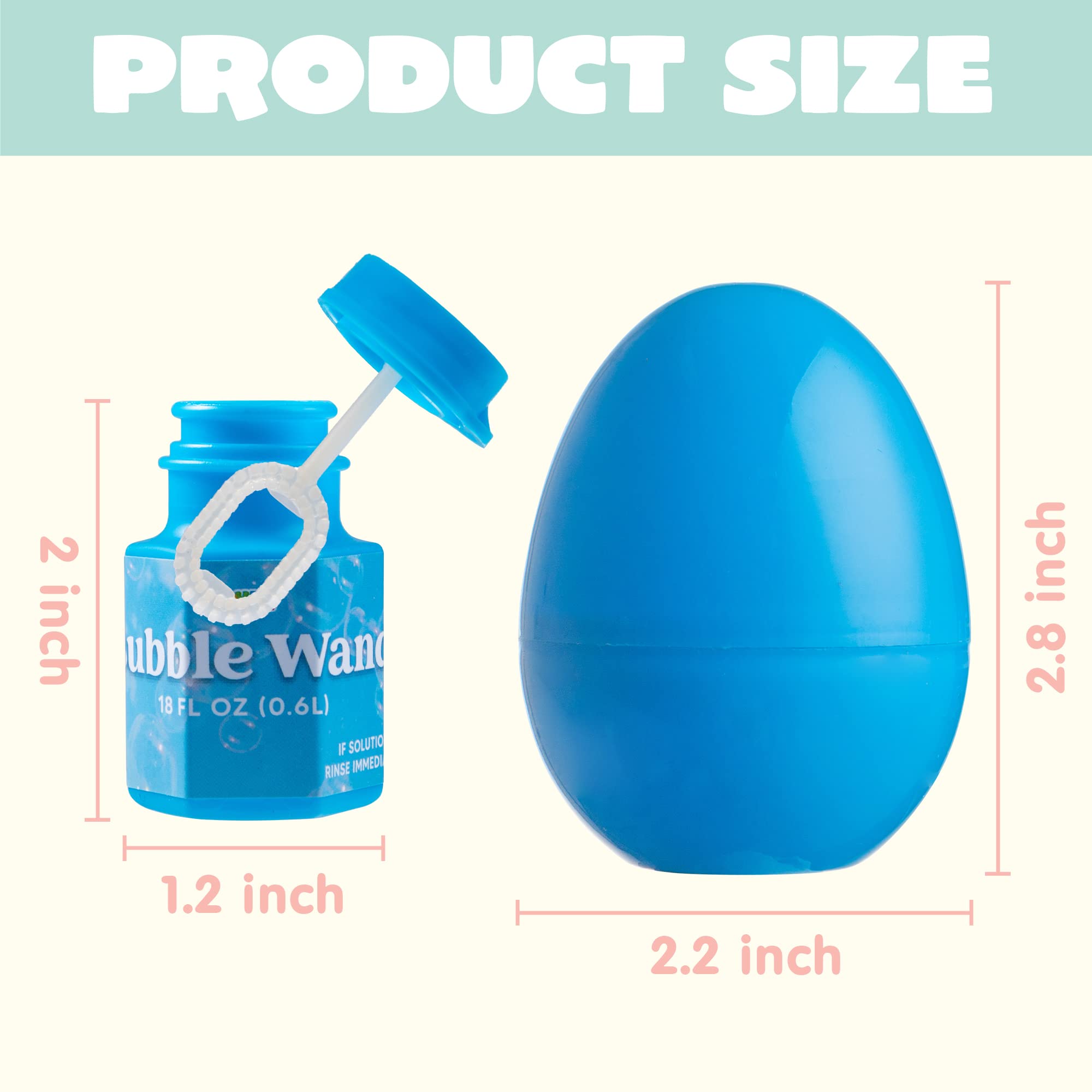 Foto 7 pulgar | Varitas De Burbujas Precargadas Para Huevos De Pascua, 36 Unidades, Para Niños Joyin - Venta Internacional.