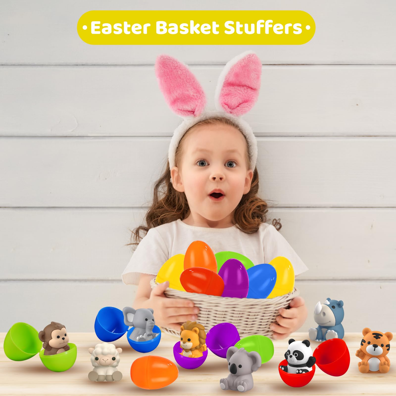 Foto 6 pulgar | Huevos De Pascua Shemira Precargados Con Marionetas Para Niños, Paquete De 12 - Venta Internacional.