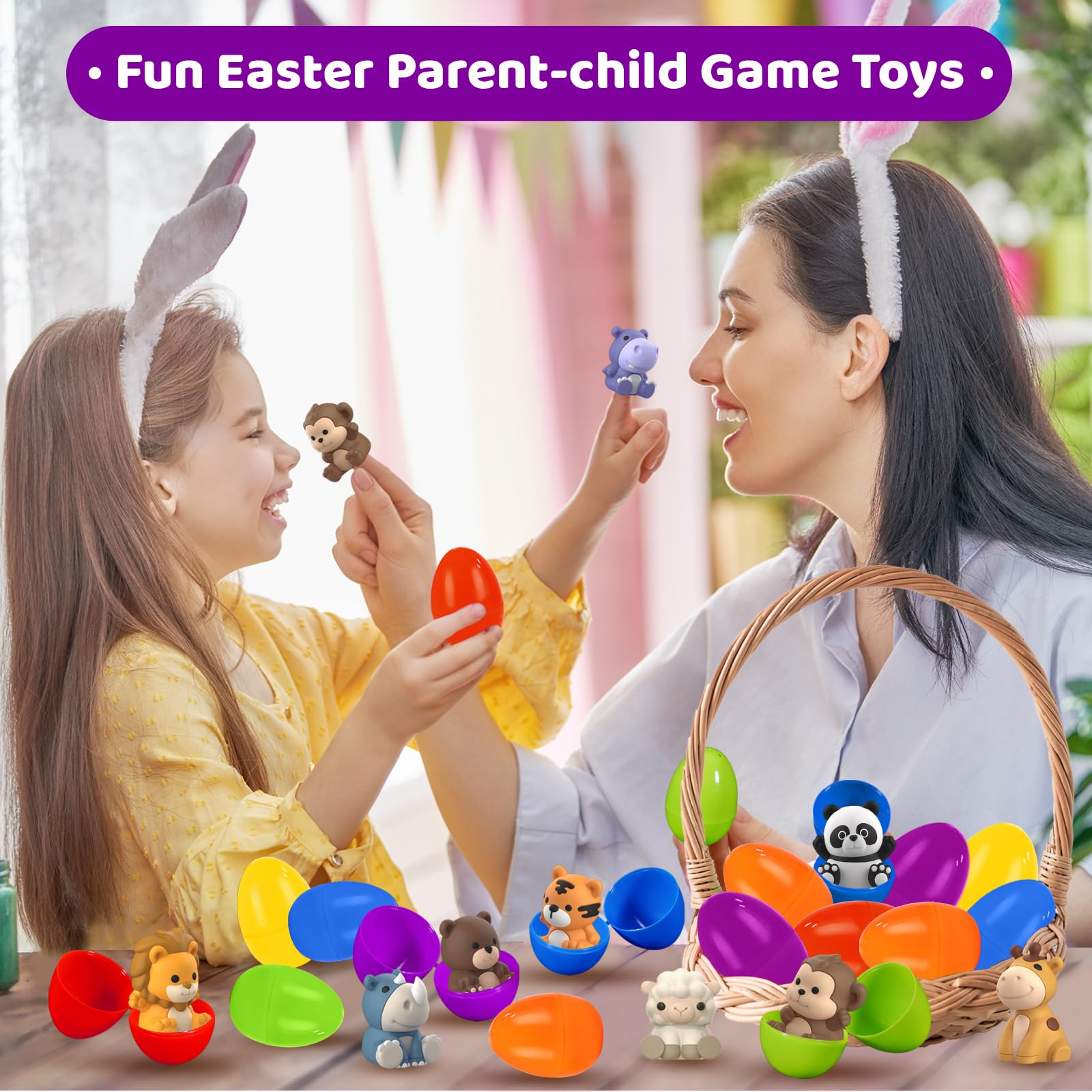 Foto 6 | Huevos De Pascua Shemira Precargados Con Marionetas Para Niños, Paquete De 12 - Venta Internacional.