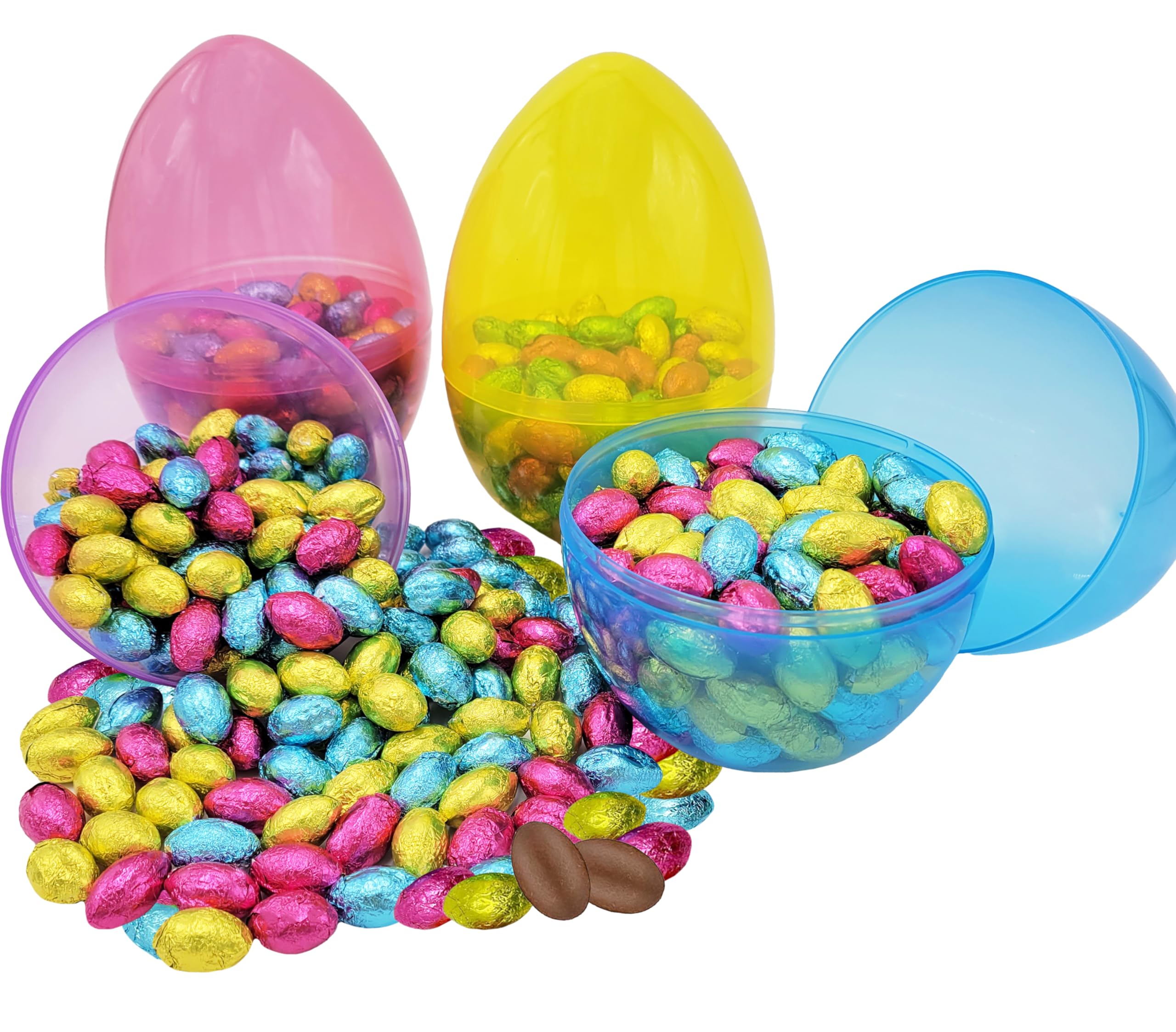 Foto 5 | Huevos De Pascua Masivos De The Dreidel Company, 20 Cm, Translúcidos, Paquete De 4 - Venta Internacional.