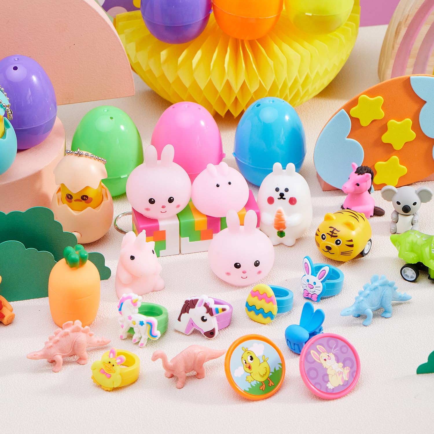 Foto 8 pulgar | Huevos De Pascua Precargados Joyin, 200 Unidades, Con Juguetes Y Pegatinas - Venta Internacional.