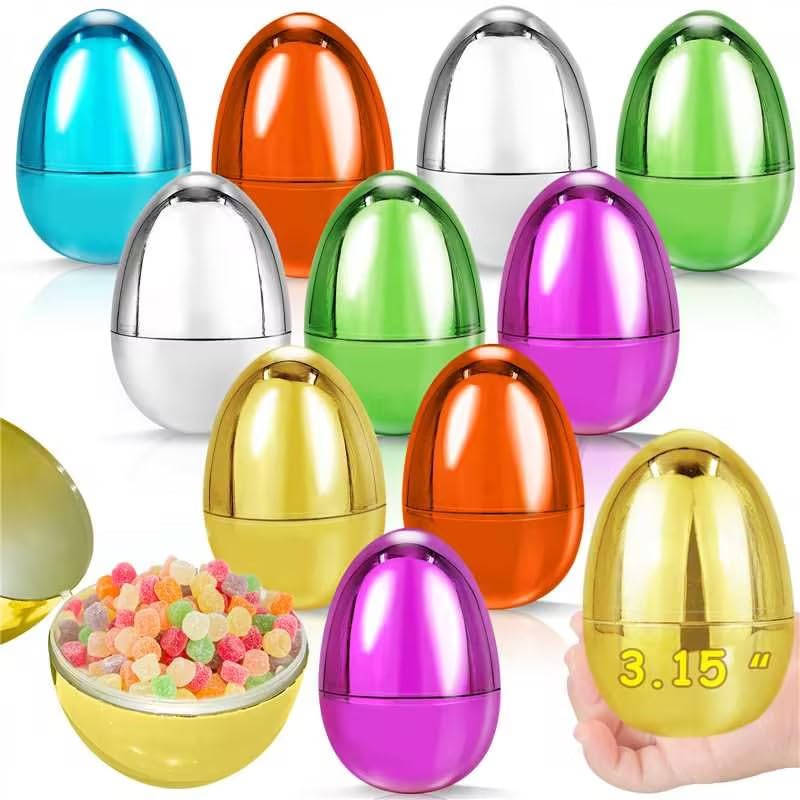 Foto 2 pulgar | Huevos De Pascua Turnmeon Metallic, 3,15 Pulgadas, Paquete De 12 Con Sorpresa - Venta Internacional.
