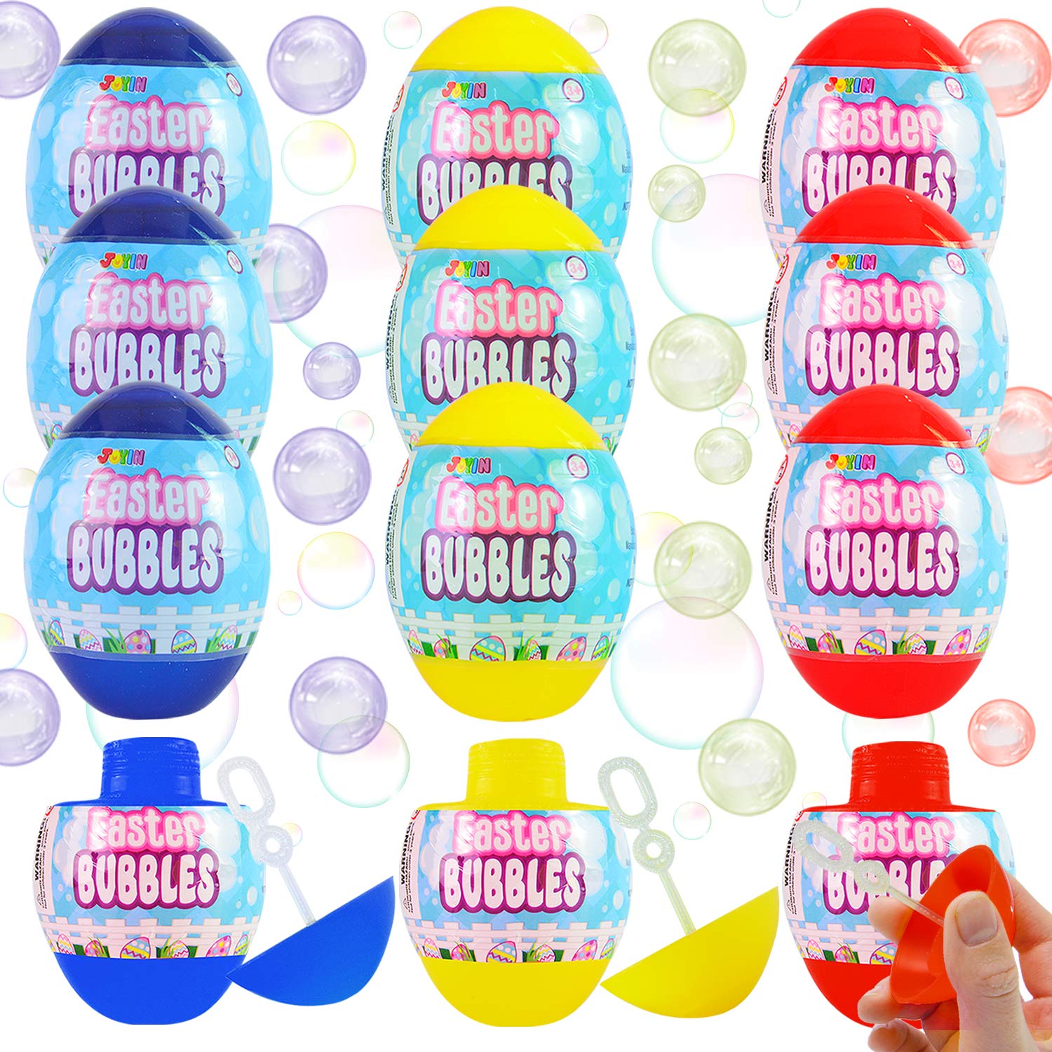 Varitas Con Forma De Huevo De Pascua Joyin 12 Para Niños Y Niñas - Venta Internacional.