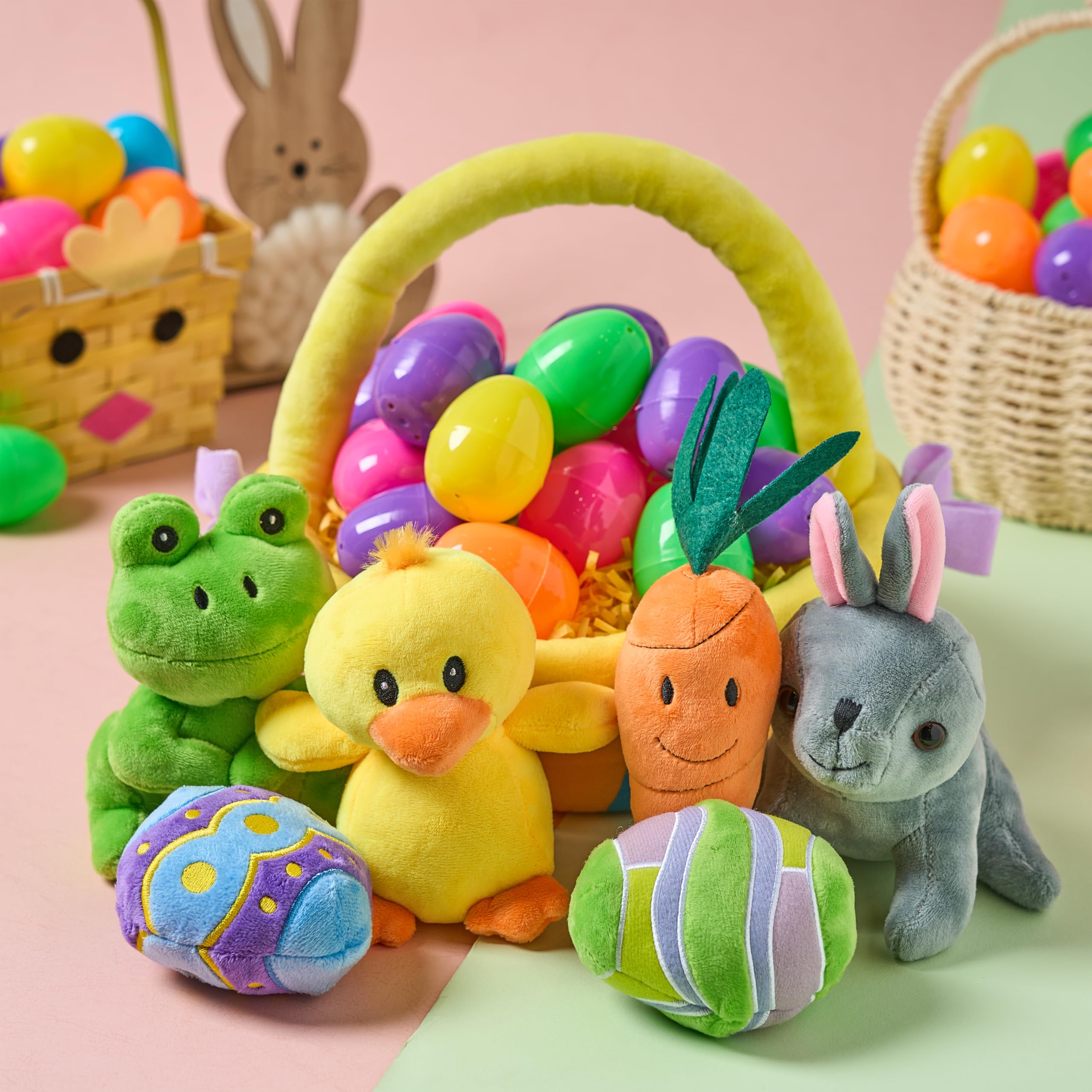 Foto 6 pulgar | Cesta De Peluche De Pascua Joyin, 7 Unidades, Estilo Original Para Niños - Venta Internacional.