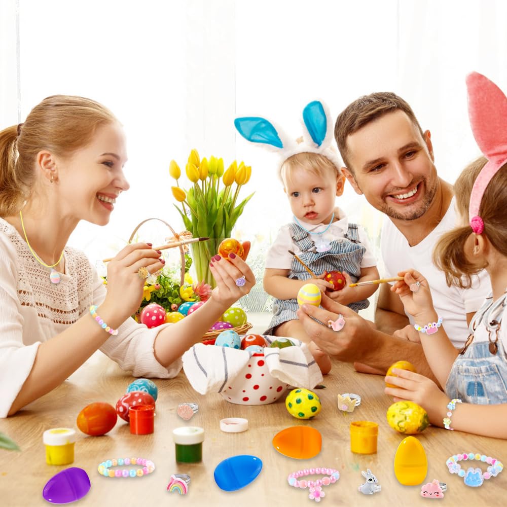 Foto 6 pulgar | Set De Huevos De Pascua Con Vellibring Prerelleno Con Pulseras Y Collares - Venta Internacional.