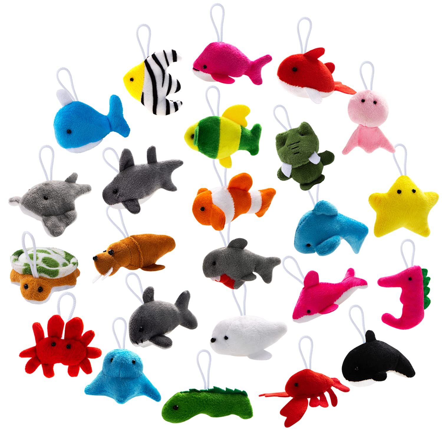 Foto 4 pulgar | Juego De Huevos De Pascua Joyin Prerellenos Con Peluche De Animales Marinos, 24 Unidades - Venta Internacional.