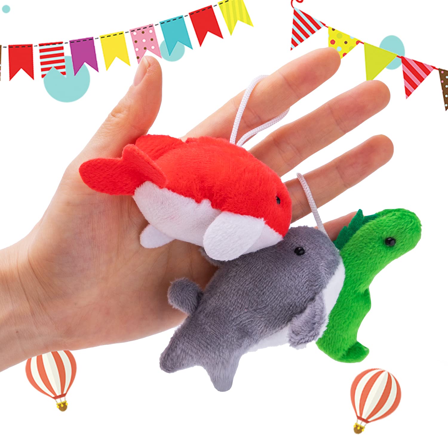 Foto 6 pulgar | Juego De Huevos De Pascua Joyin Prerellenos Con Peluche De Animales Marinos, 24 Unidades - Venta Internacional.