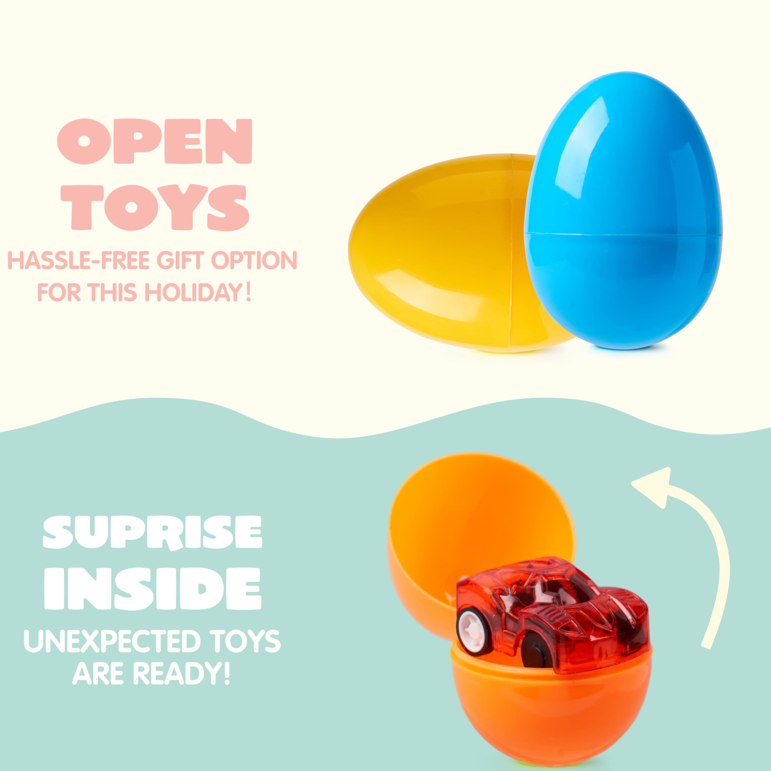 Foto 5 pulgar | Huevos De Pascua Precargados Joyin, 200 Unidades, Con Varios Juguetes Y Pegatinas - Venta Internacional.