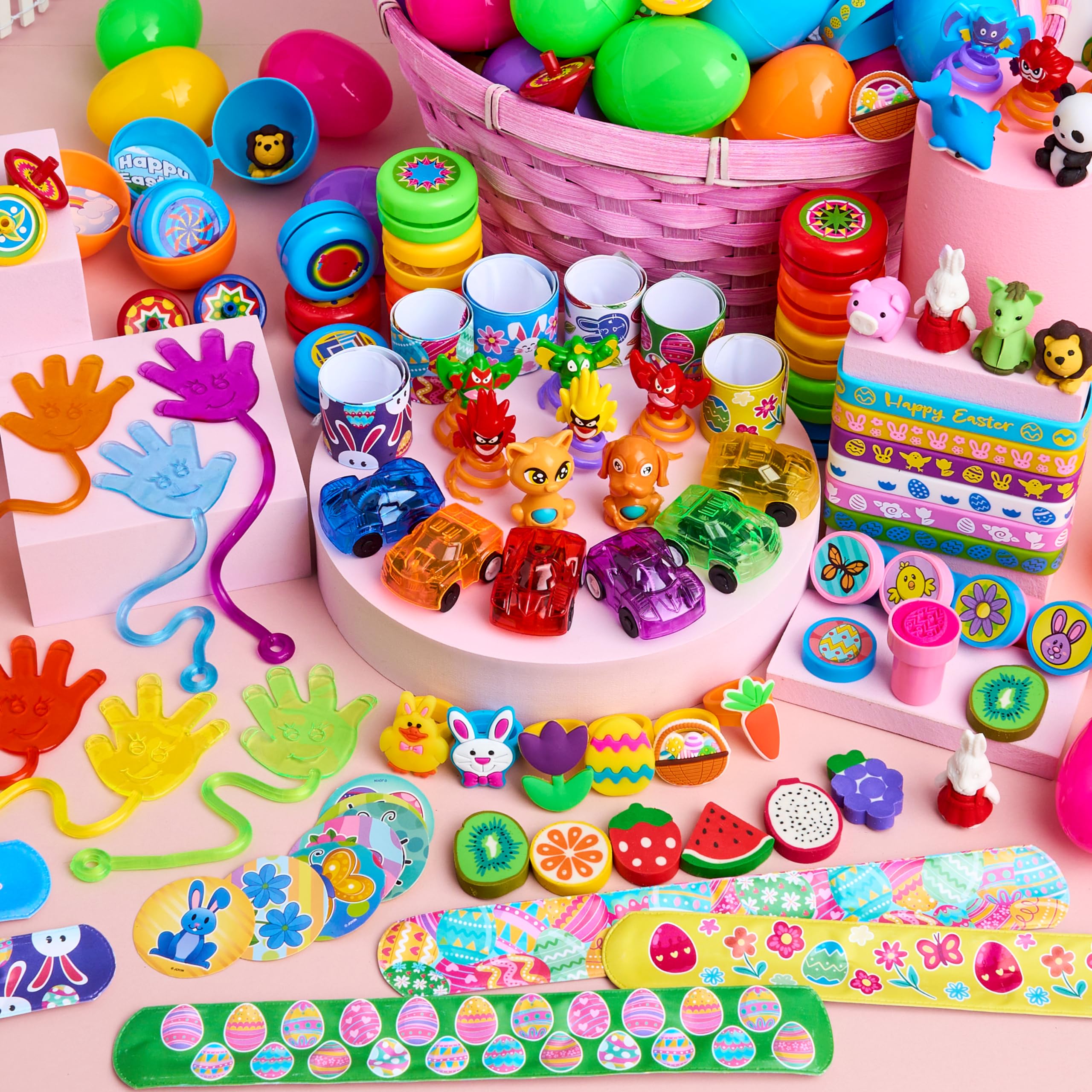 Foto 7 pulgar | Huevos De Pascua Precargados Joyin, 200 Unidades, Con Varios Juguetes Y Pegatinas - Venta Internacional.