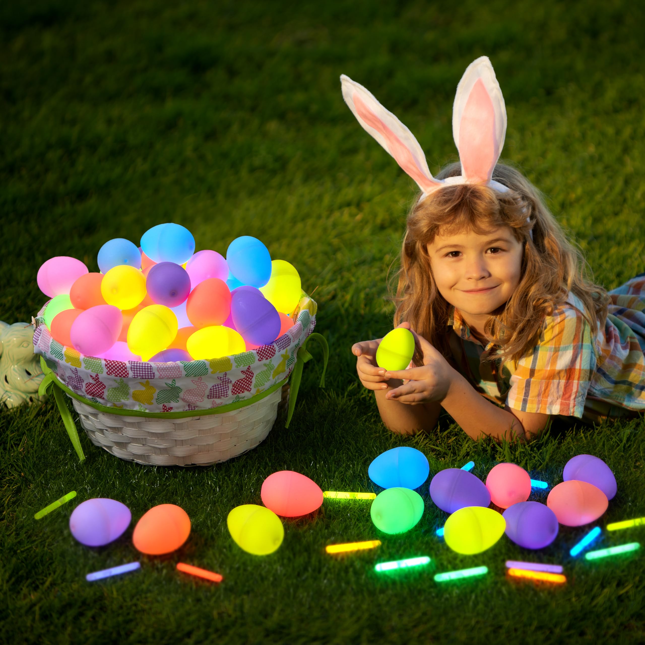 Foto 3 pulgar | Huevos De Pascua Joyin, 144 Unidades Con 288 Unidades, Minibarras Luminosas Para Niños - Venta Internacional.
