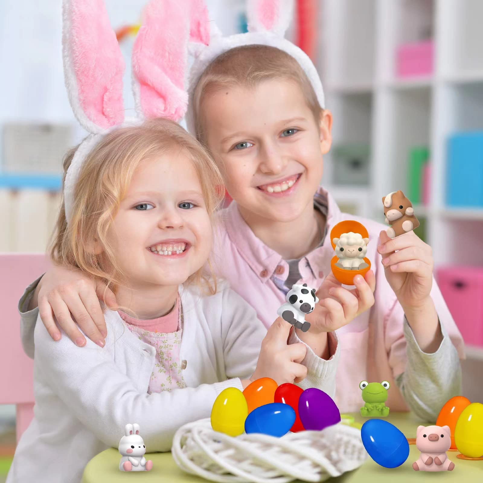 Foto 8 pulgar | Huevos De Pascua Letapapa Precargados Con Marionetas De Animales, 12 Unidades - Venta Internacional.