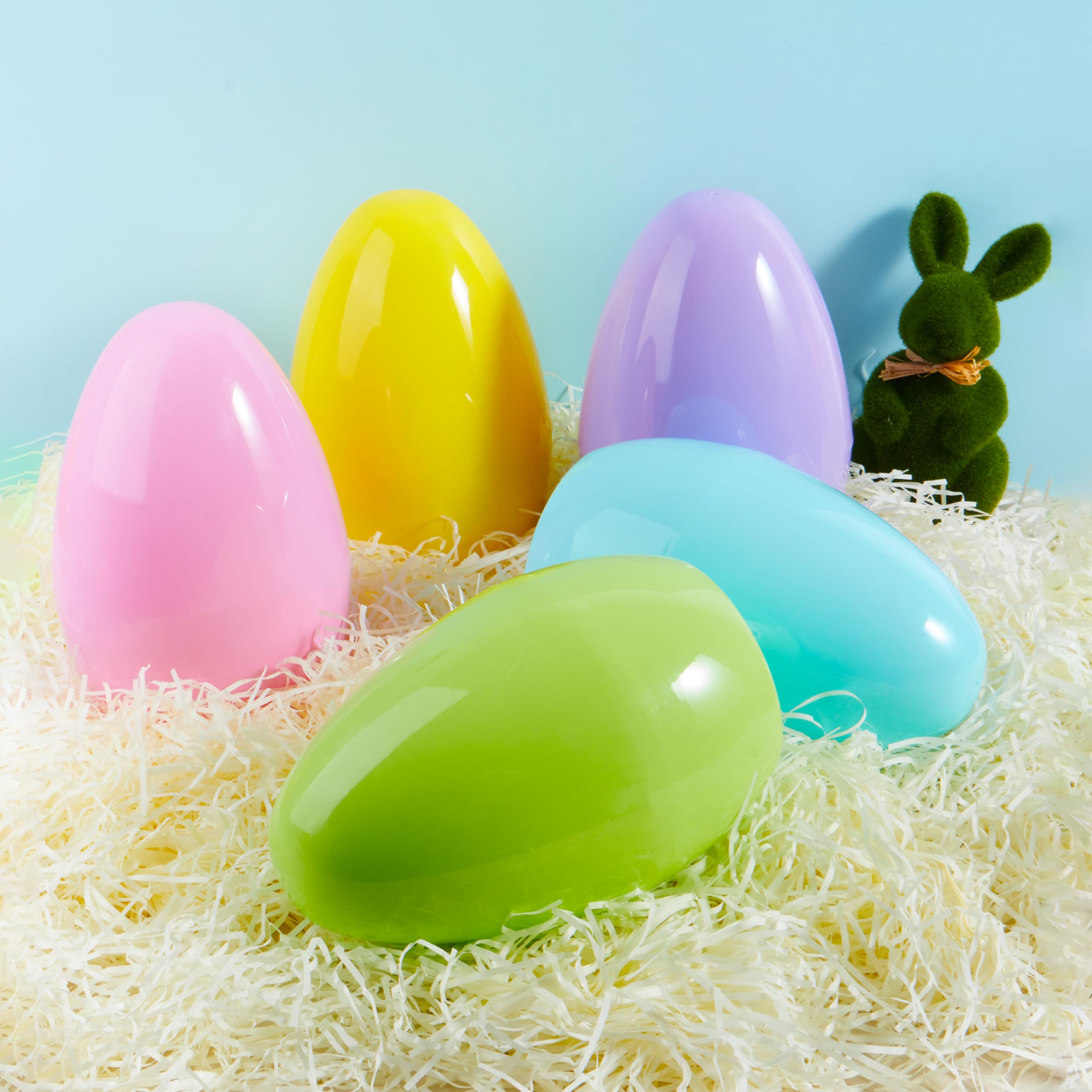 Foto 7 | Huevos De Pascua Gigantes Joyin 10, De Plástico Pastel, 6 Unidades - Venta Internacional.