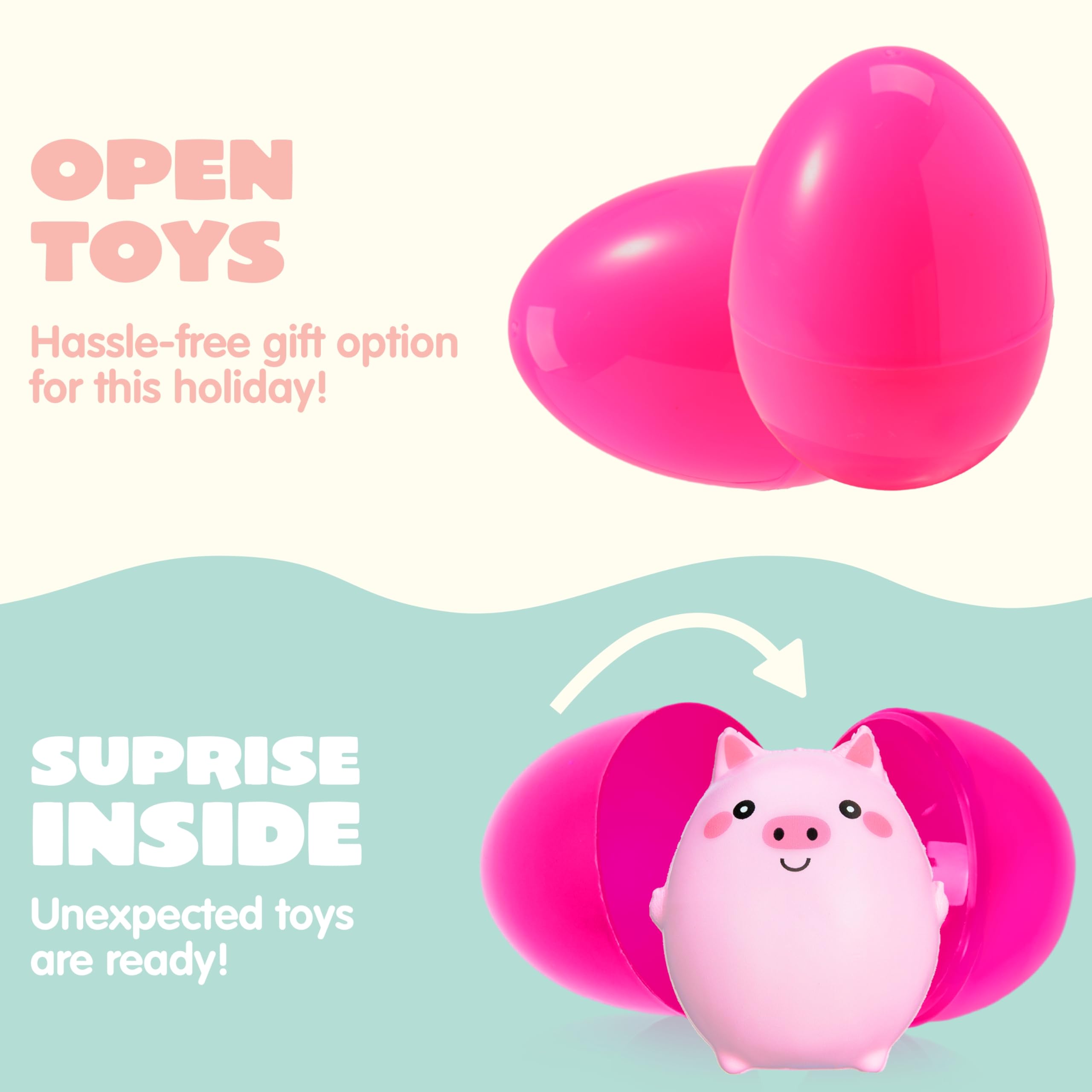Foto 7 | Huevos De Pascua Rellenos Con Bonitos Animales De Peluche, 10 Unidades Joyin - Venta Internacional.